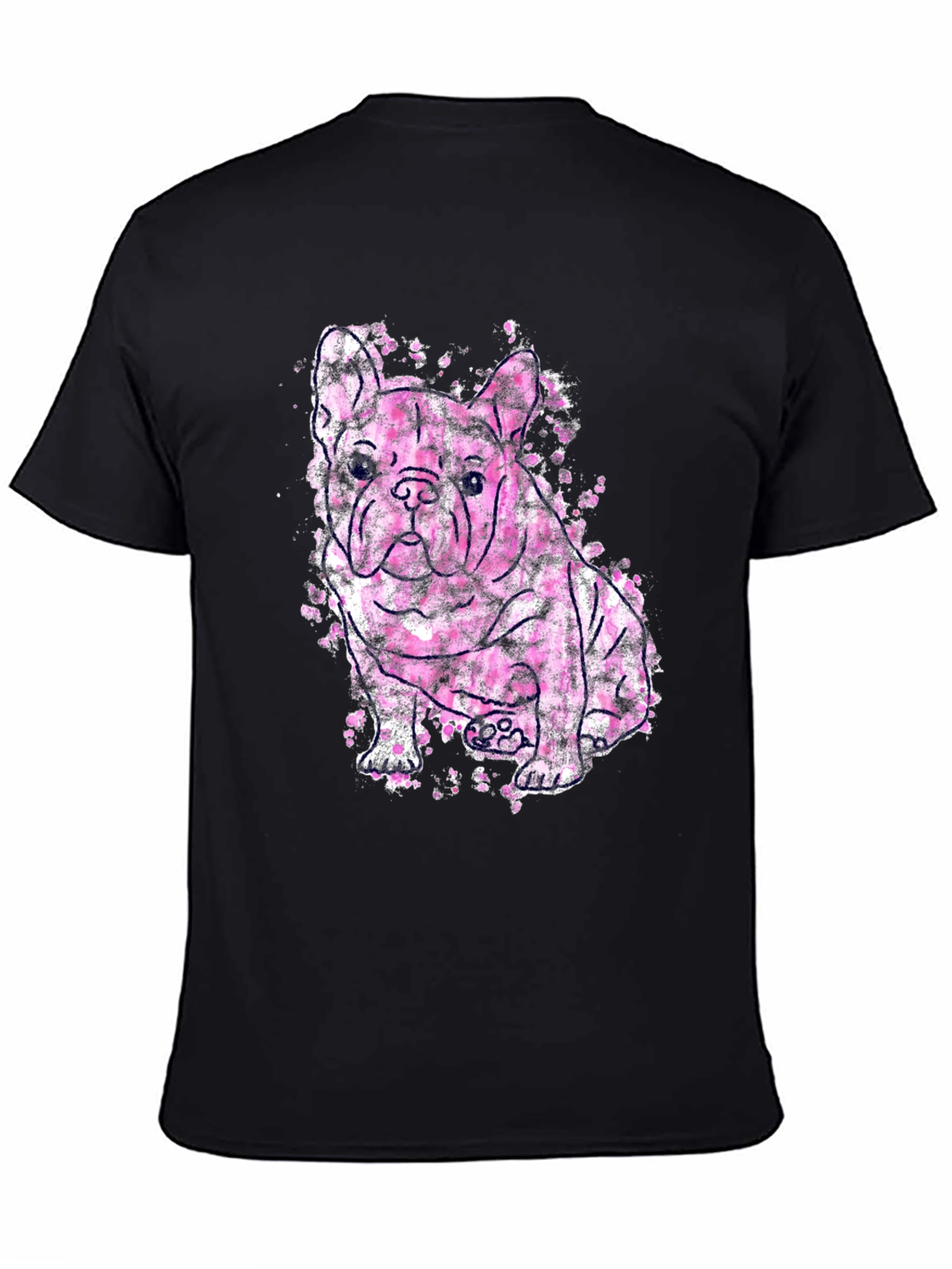 Dog Graphic Mens T-Shirt - Trendy Casual Tee