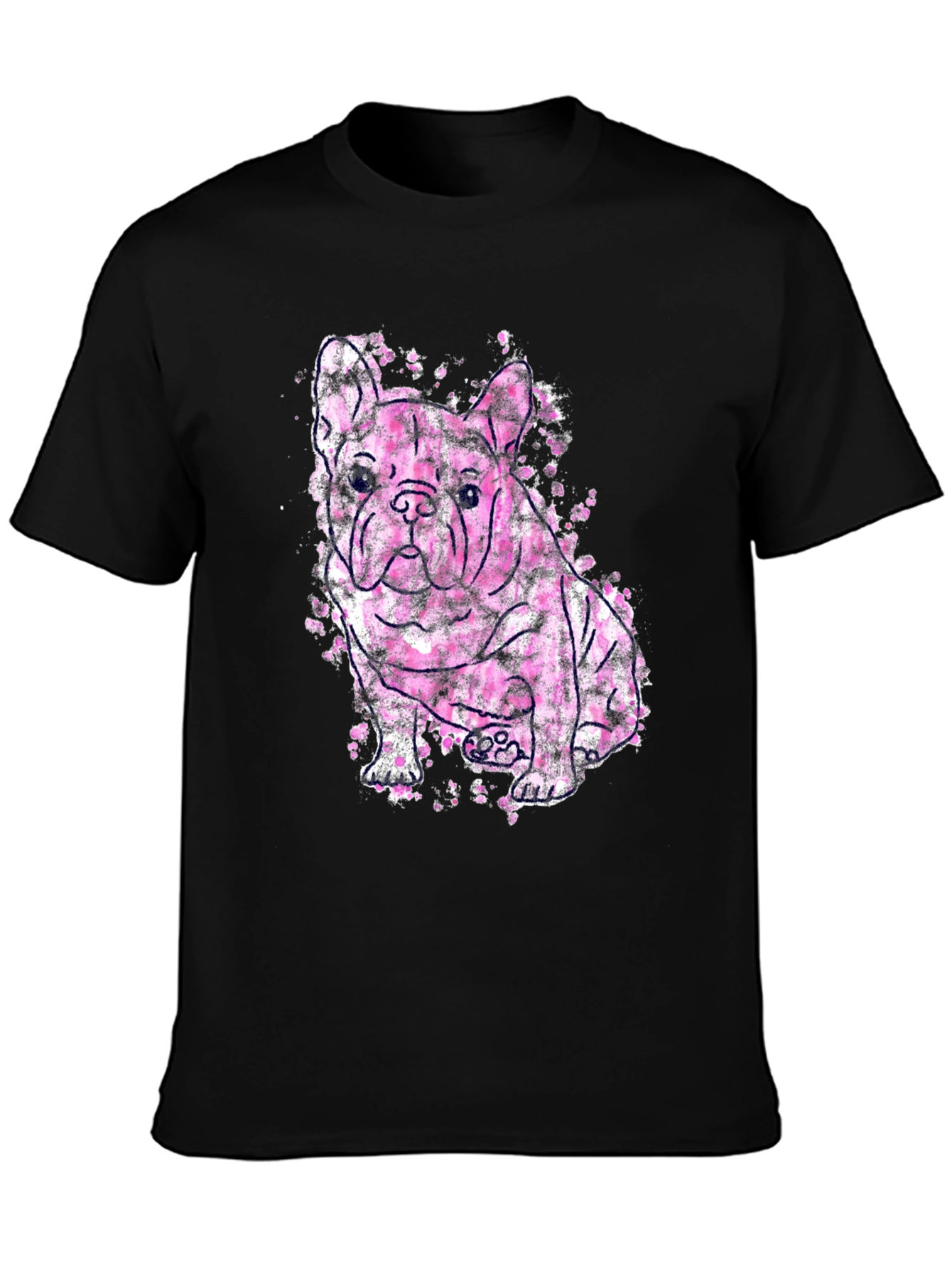 Dog Graphic Mens T-Shirt - Trendy Casual Tee