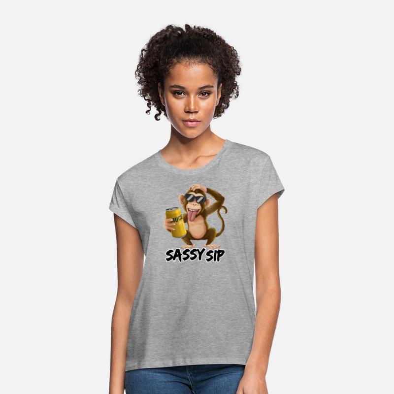 "Sassy Sip: Monkeying Around with Style"