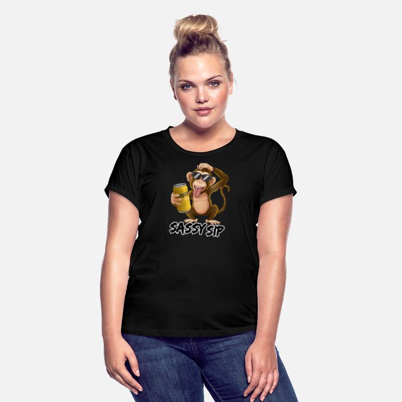 "Sassy Sip: Monkeying Around with Style"