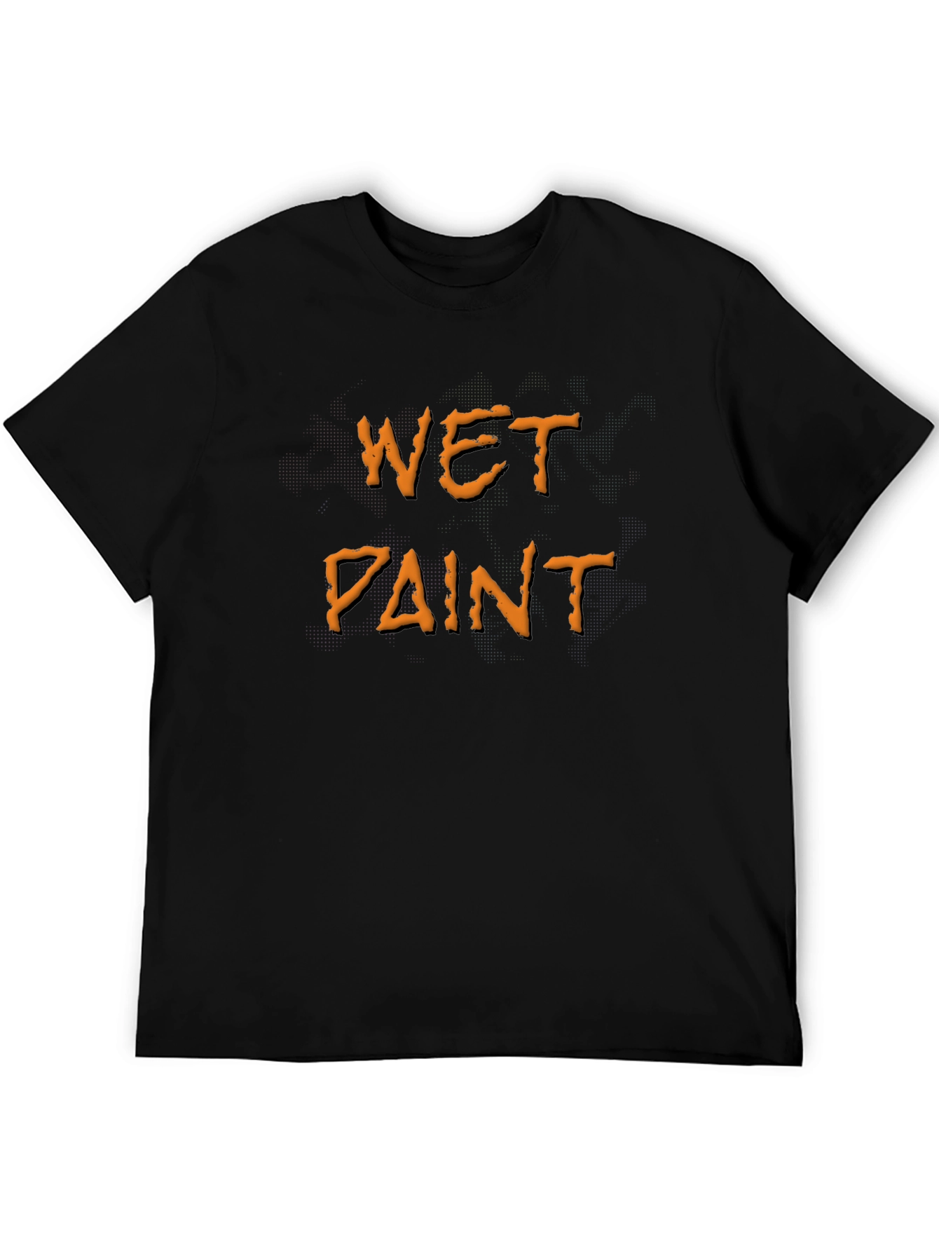 Wet Paint Novelty Graphic T-Shirt