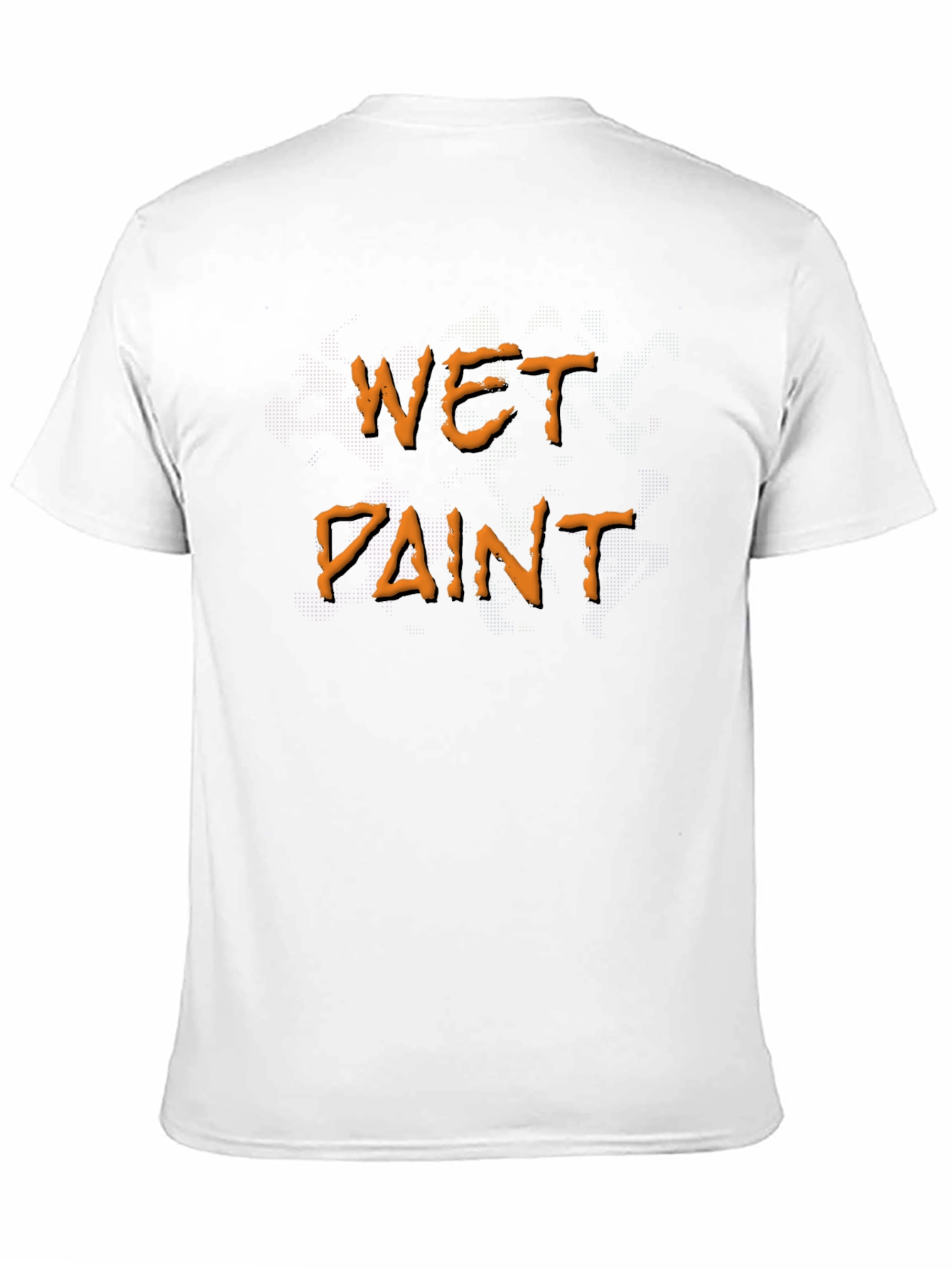 Wet Paint Novelty Graphic T-Shirt