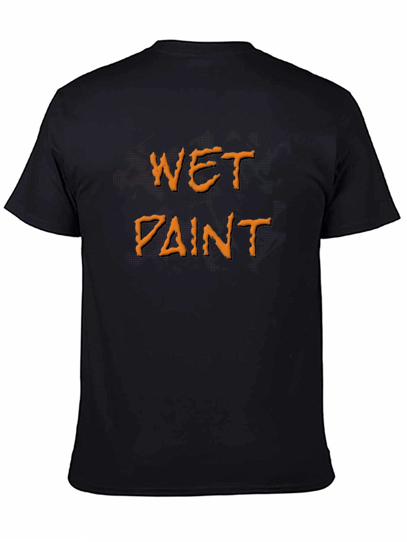 Wet Paint Novelty Graphic T-Shirt