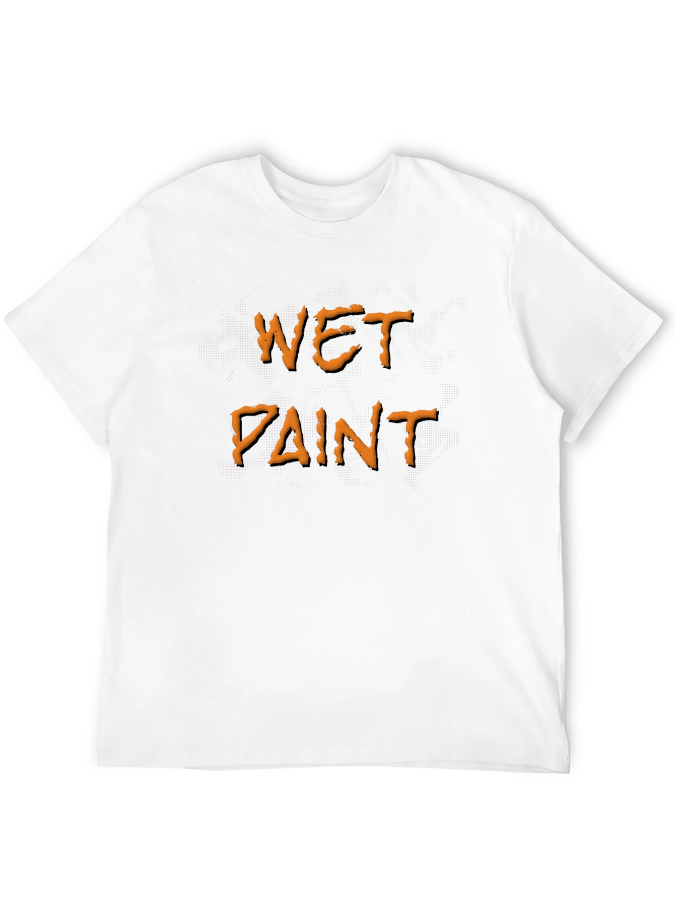 Wet Paint Novelty Graphic T-Shirt