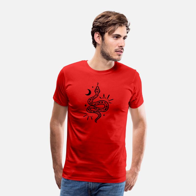 "Serpent Moonlight" T-Shirt - Embrace the Mystical