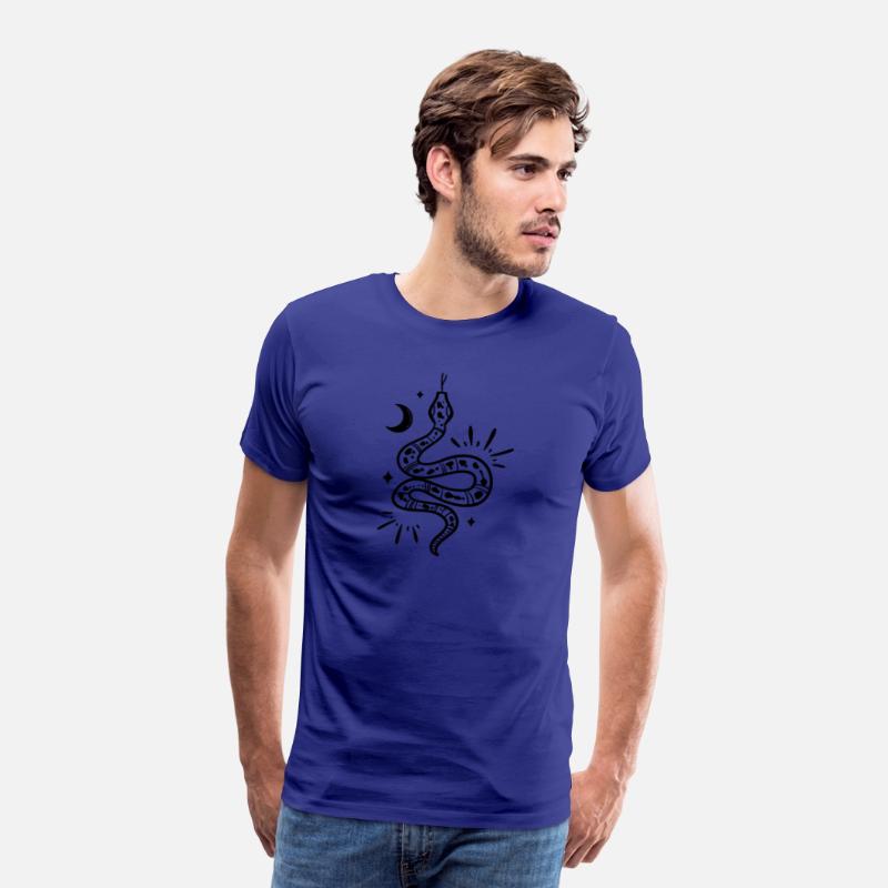 "Serpent Moonlight" T-Shirt - Embrace the Mystical