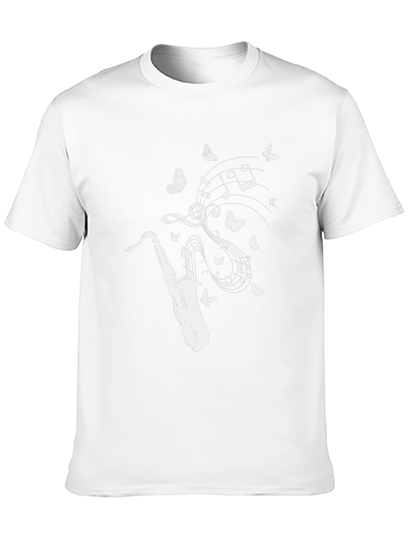 Saxophone Music Notes T-Shirt