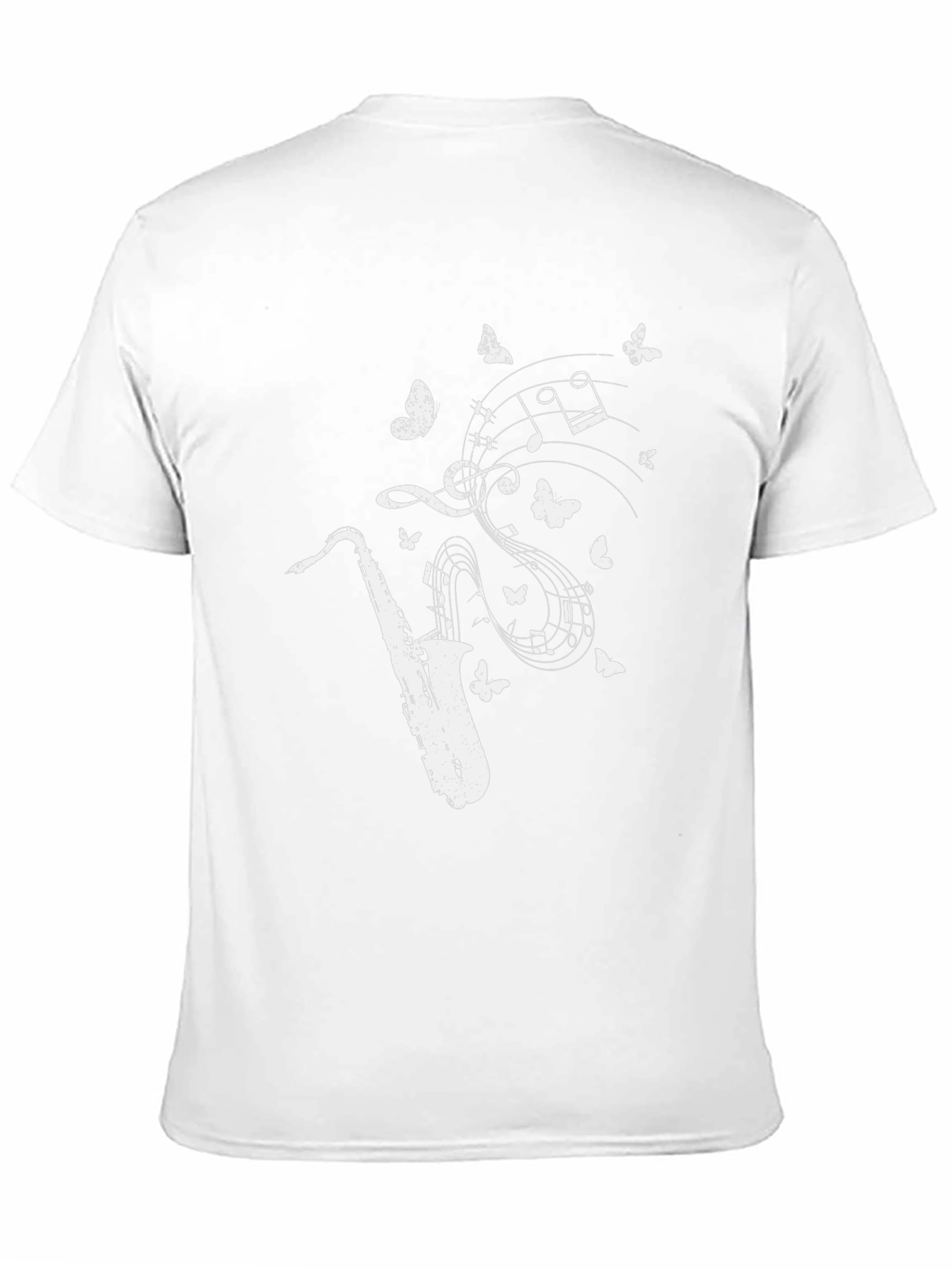 Saxophone Music Notes T-Shirt