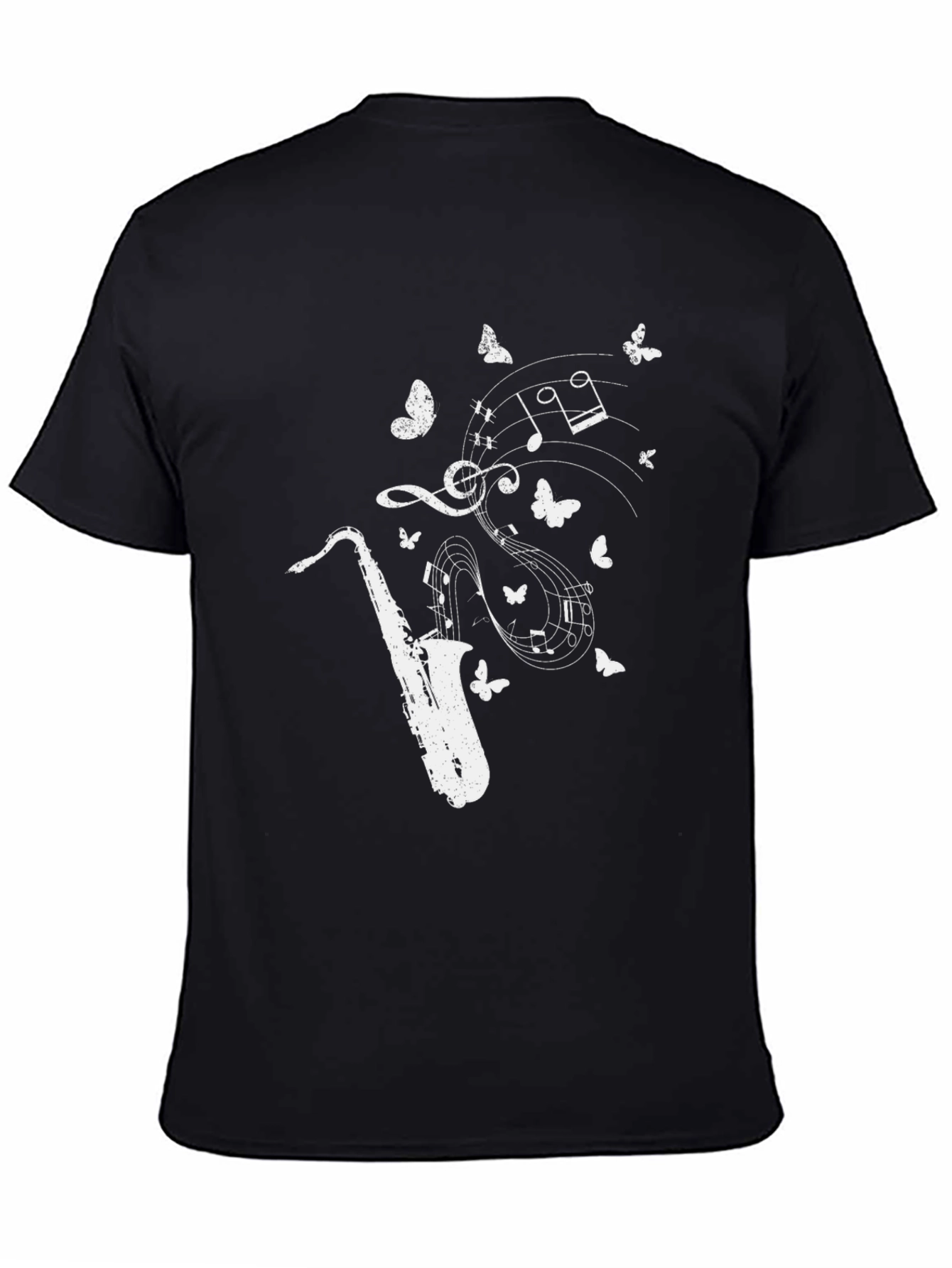 Saxophone Music Notes T-Shirt