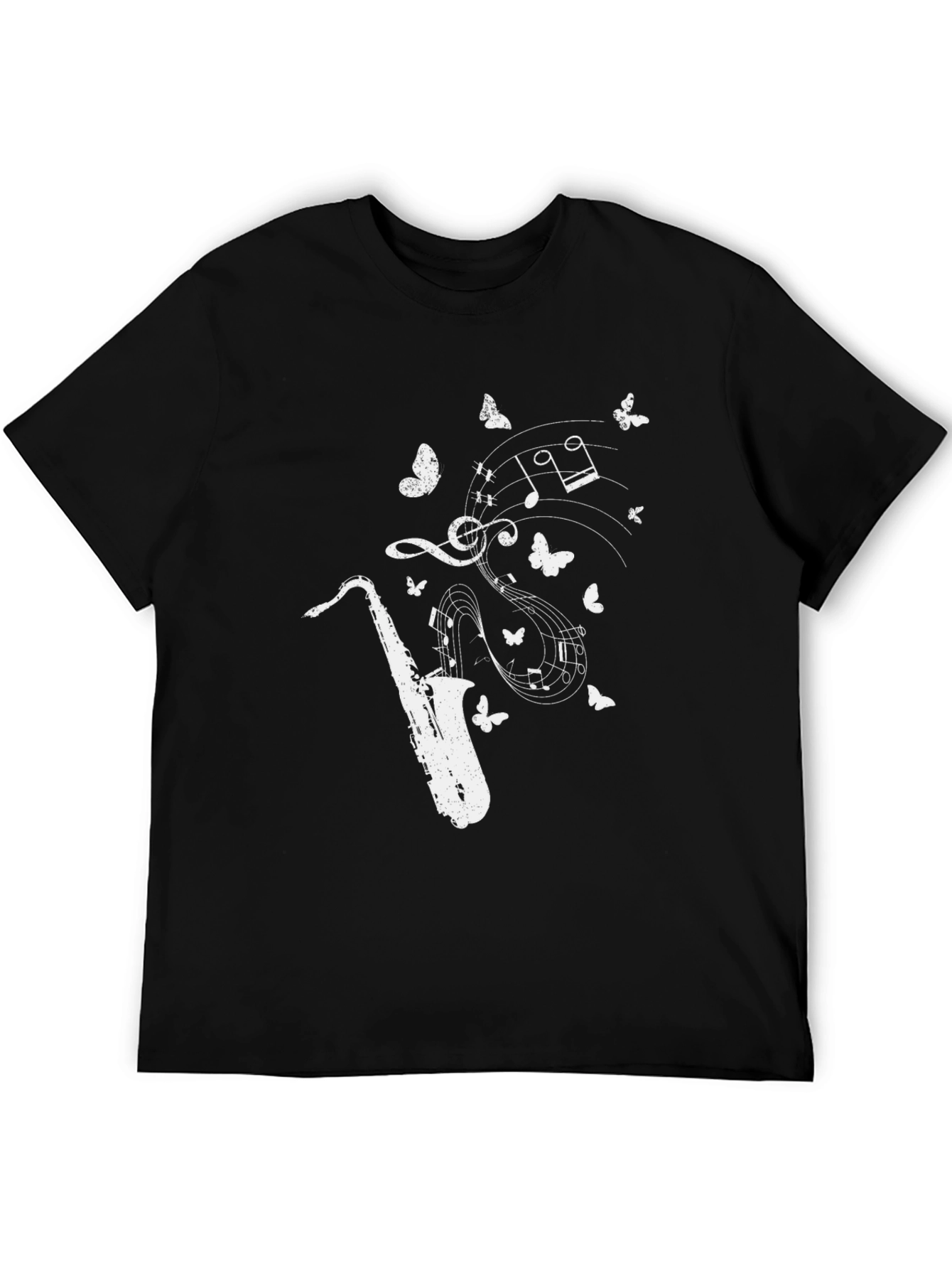 Saxophone Music Notes T-Shirt