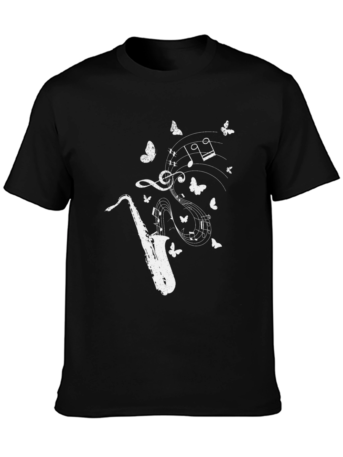 Saxophone Music Notes T-Shirt