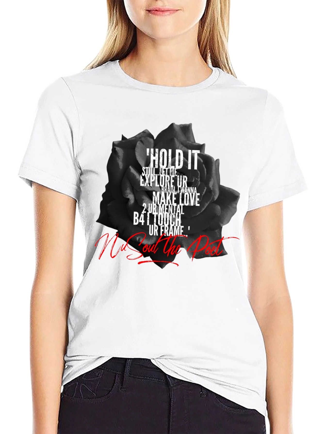 Nu Soul the Poet Graphic T-Shirt