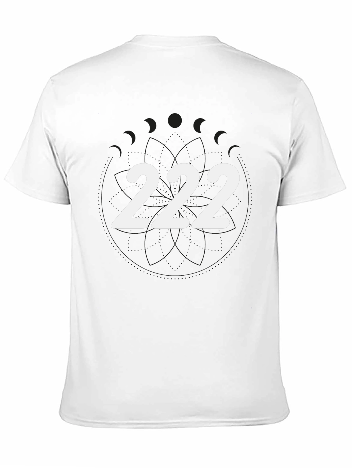 222 Graphic Tee - Soft Cotton Crew Neck T-Shirt