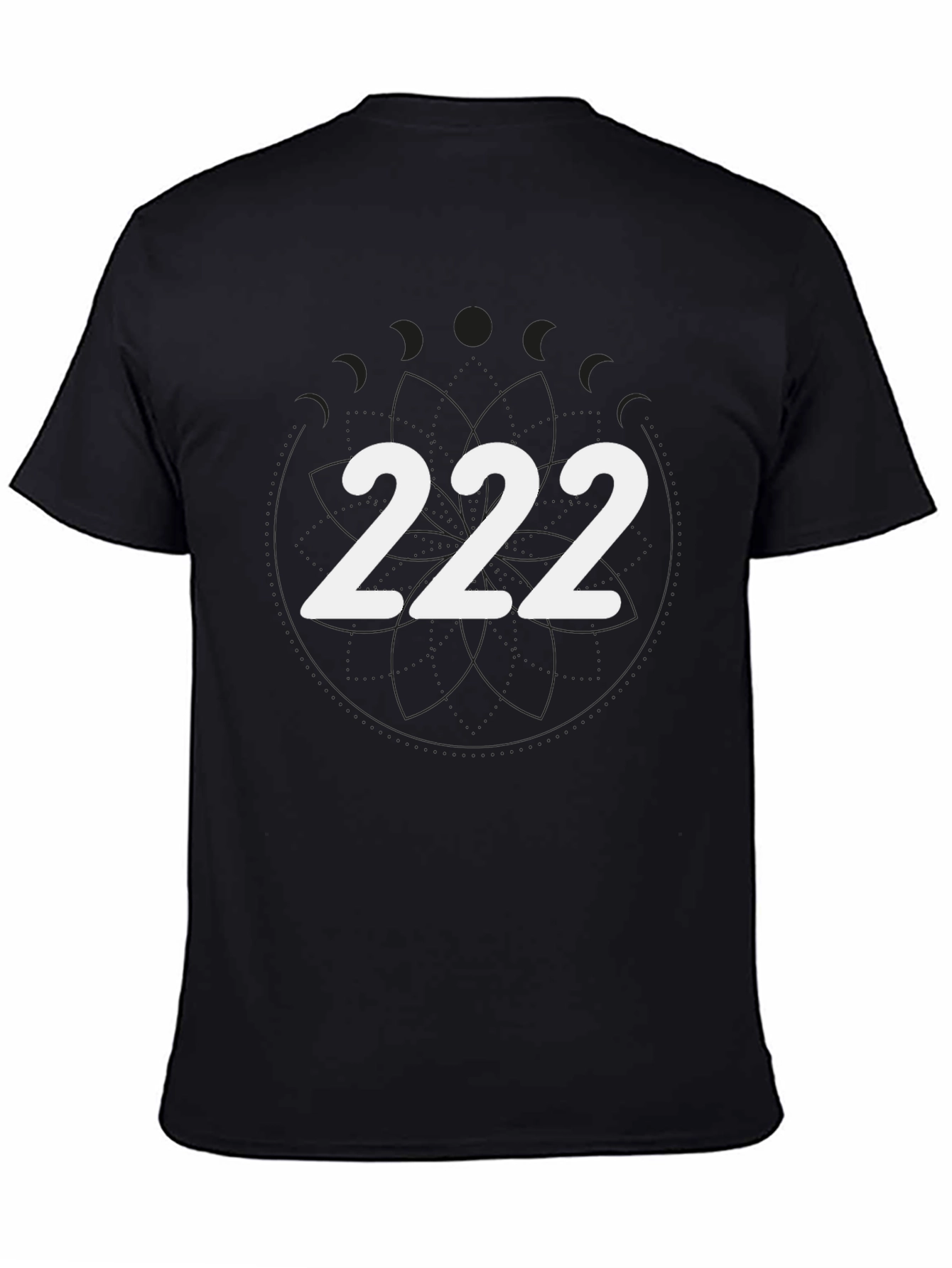 222 Graphic Tee - Soft Cotton Crew Neck T-Shirt