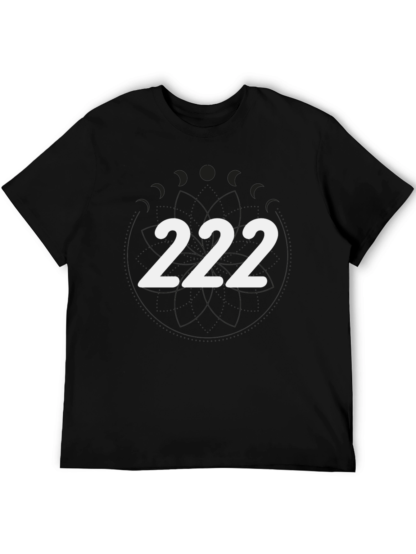 222 Graphic Tee - Soft Cotton Crew Neck T-Shirt
