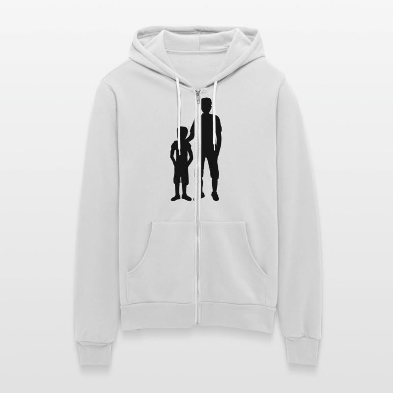 Siblings silhouette big brother