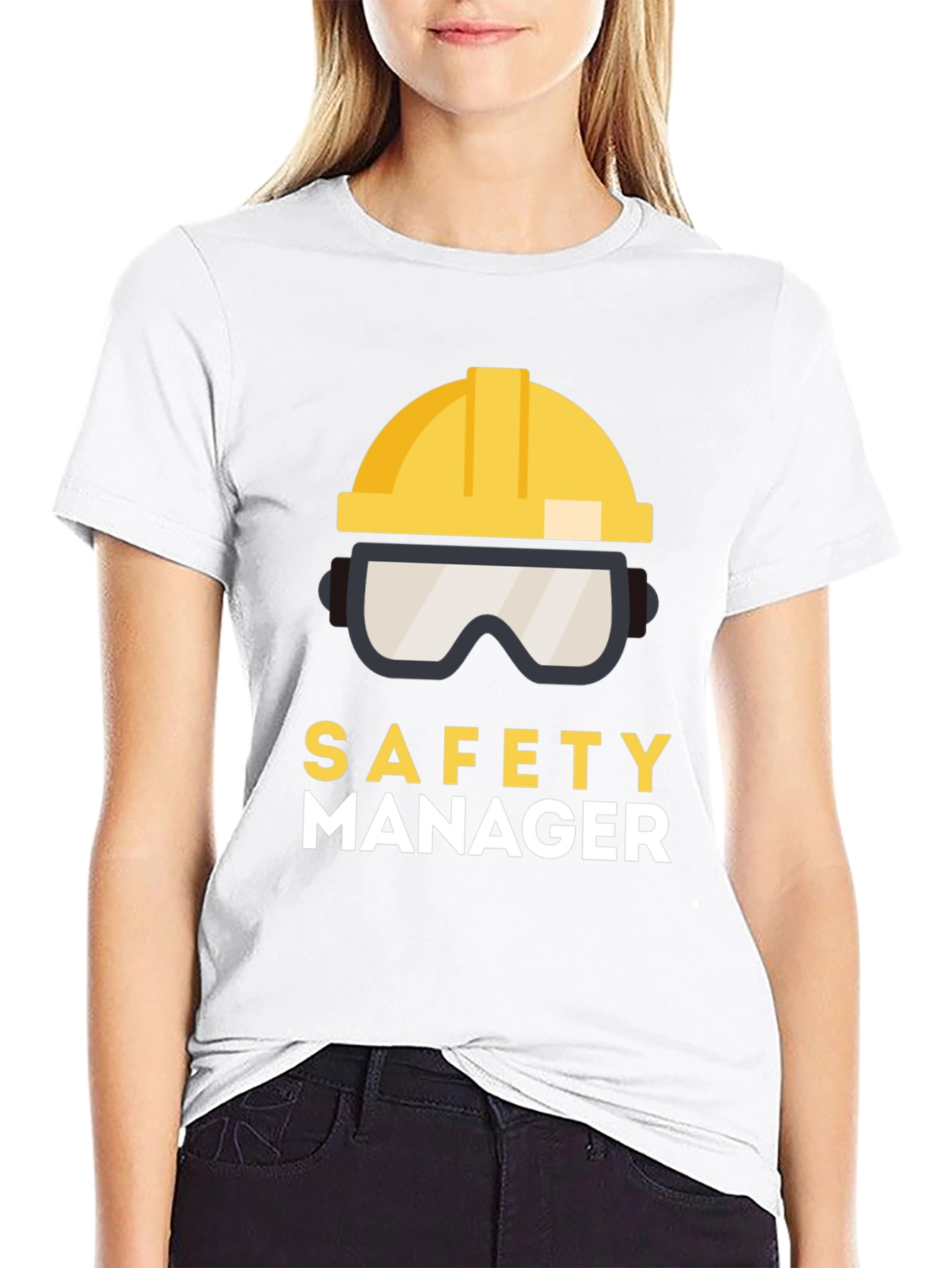 Safety Manager T-Shirt: Protective Gear Design
