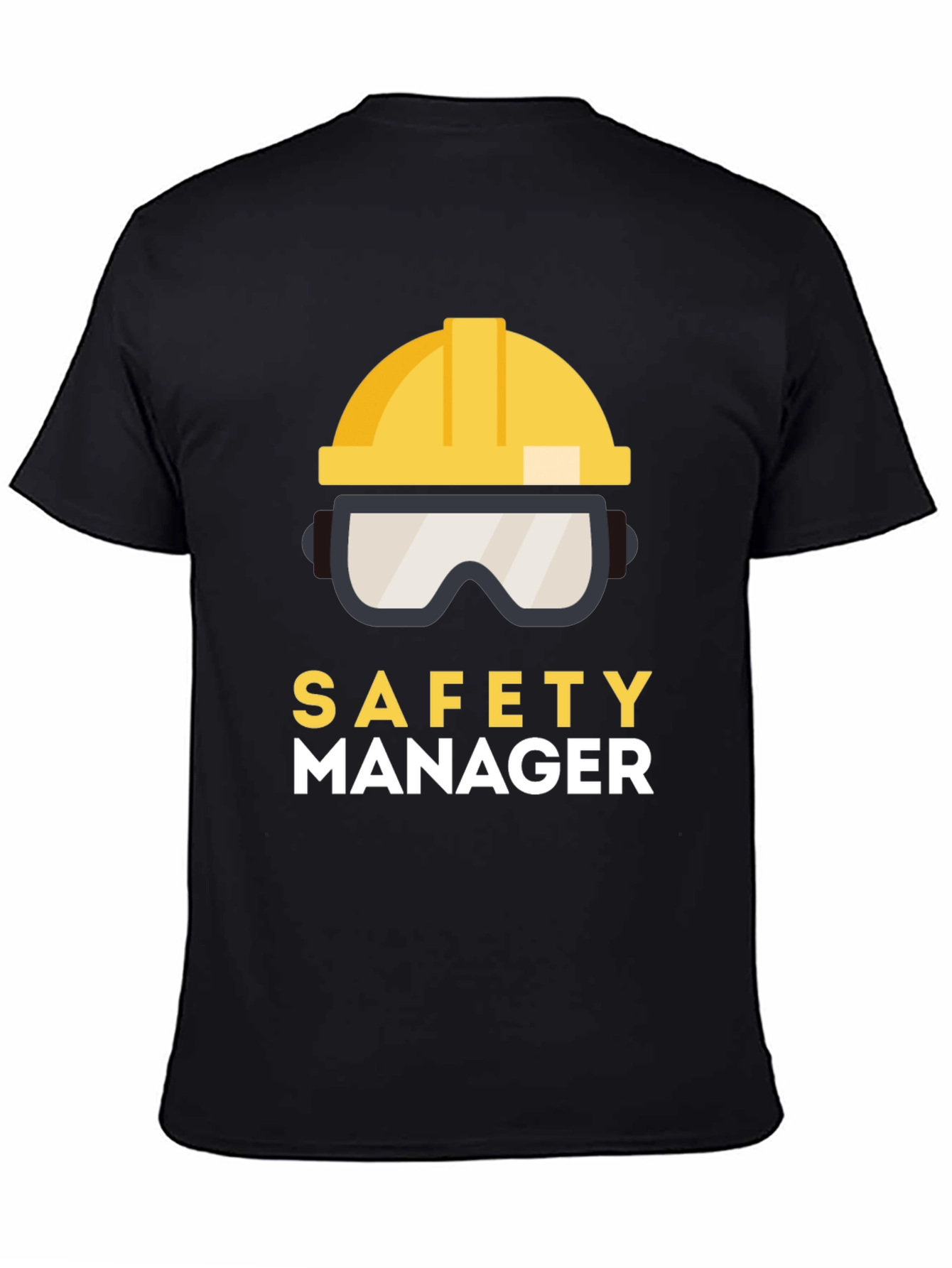 Safety Manager T-Shirt: Protective Gear Design