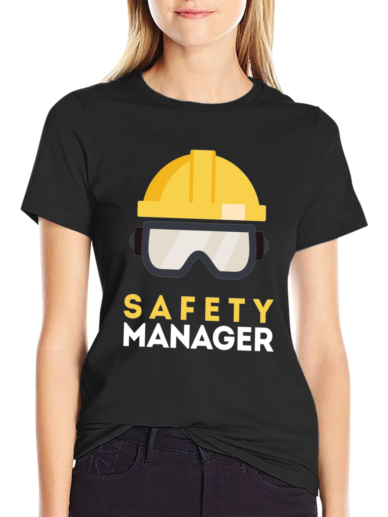 Safety Manager T-Shirt: Protective Gear Design