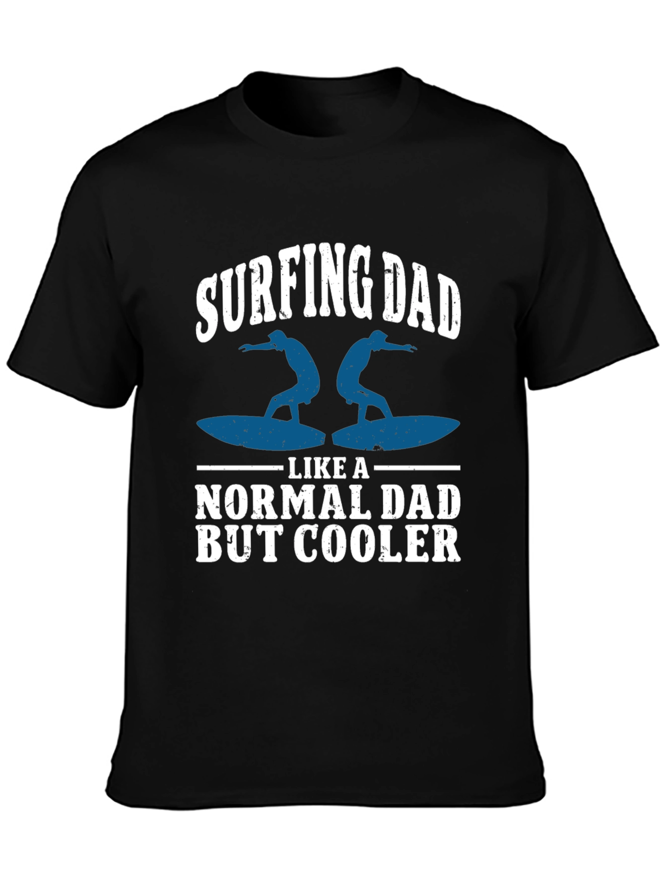 Surfing Dad T-Shirt - Cool Fathers Day Gift