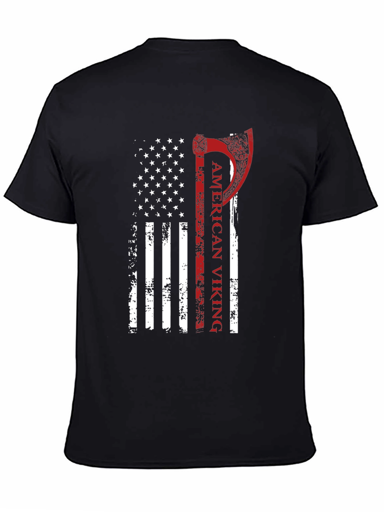 American Viking Flag Graphic T-Shirt