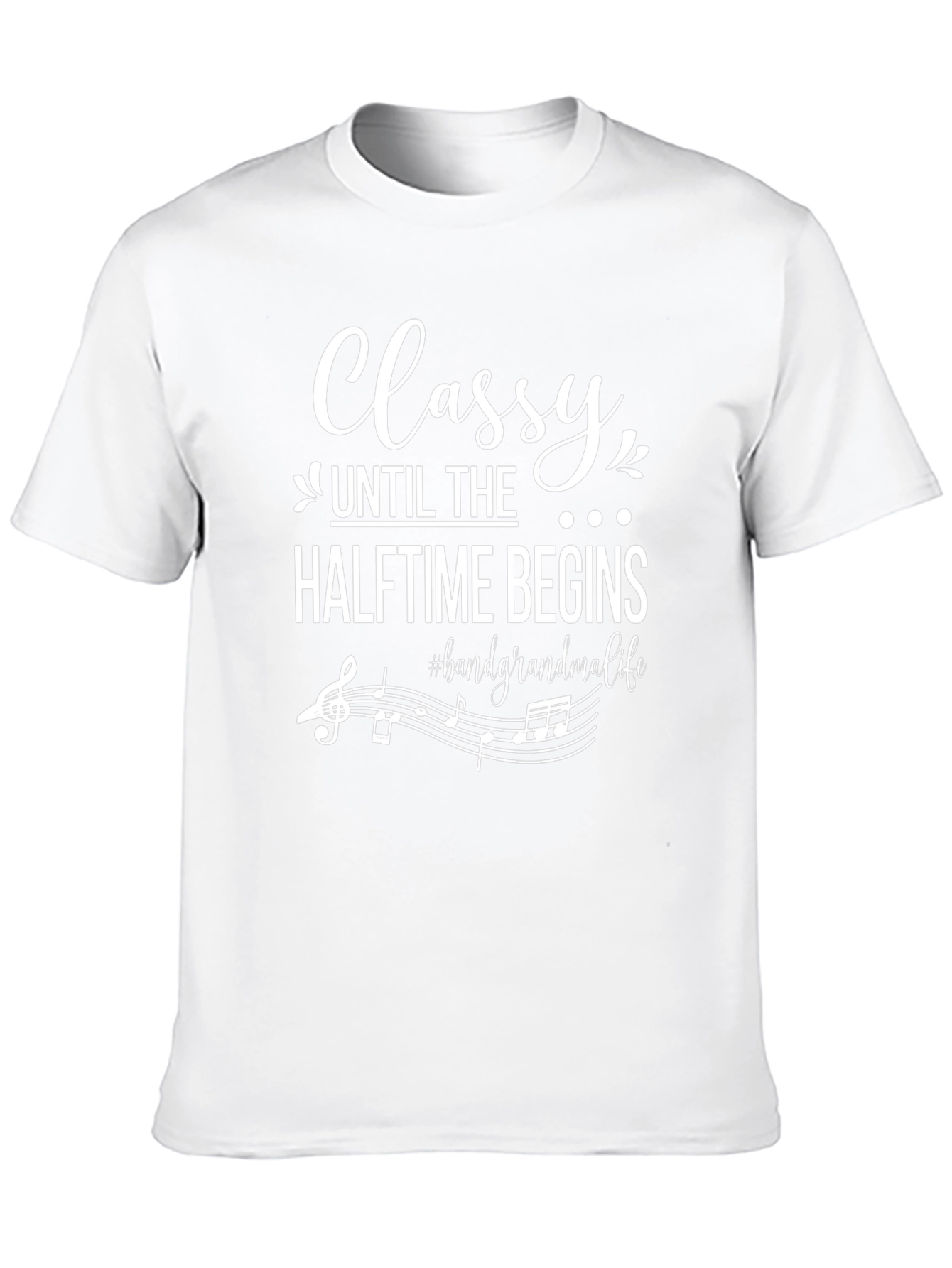 Classy Halftime Band Grandma Tee