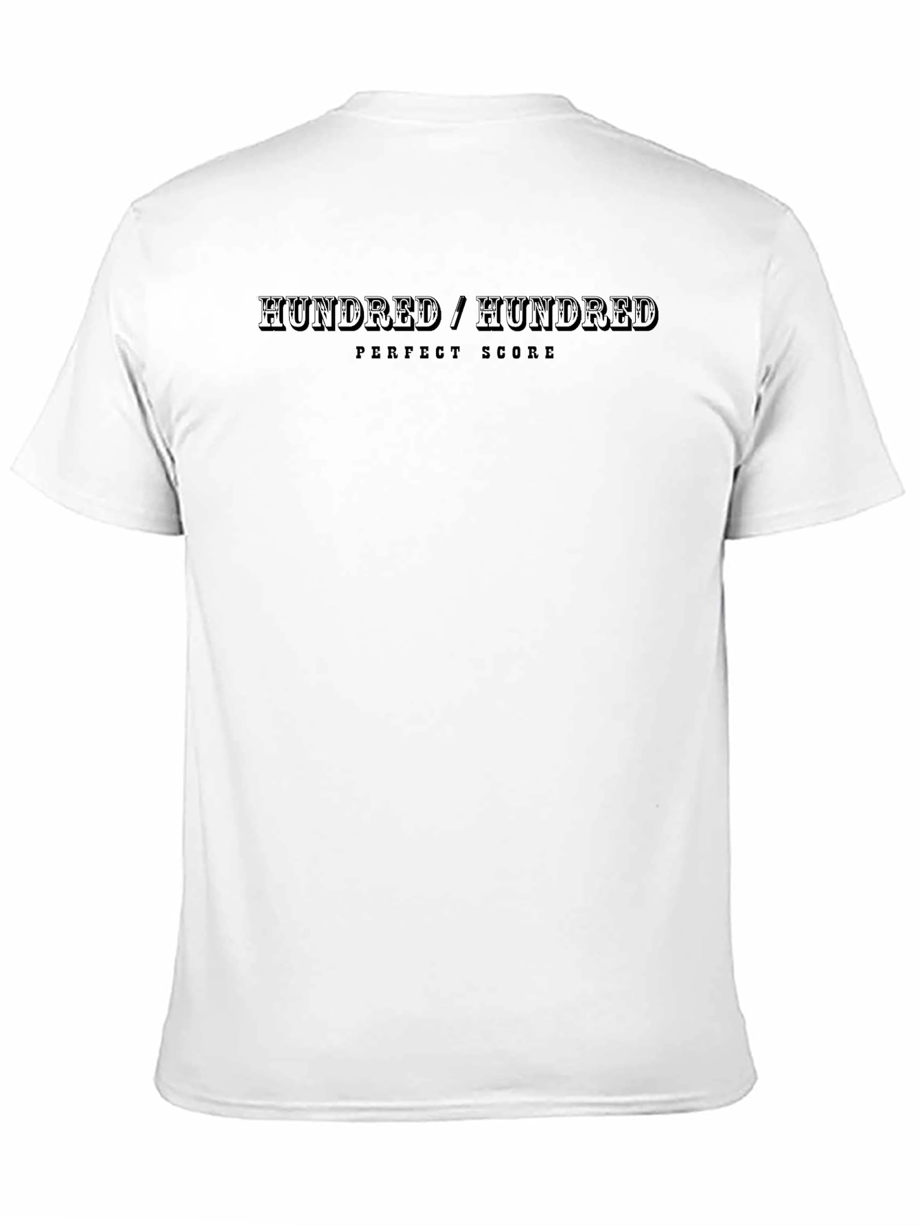 Hundred/Hundred Perfect Score Black Graphic Tee