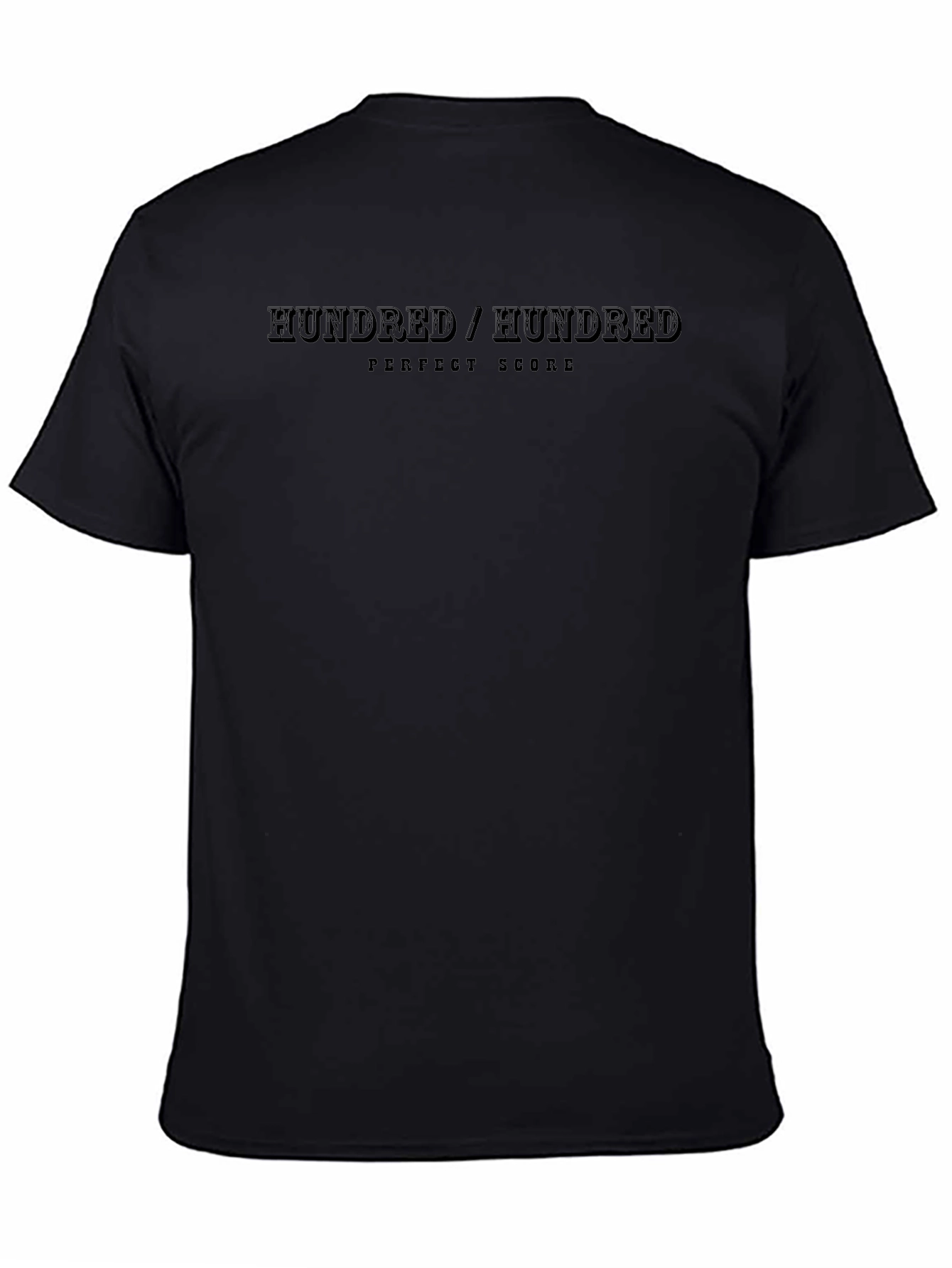 Hundred/Hundred Perfect Score Black Graphic Tee