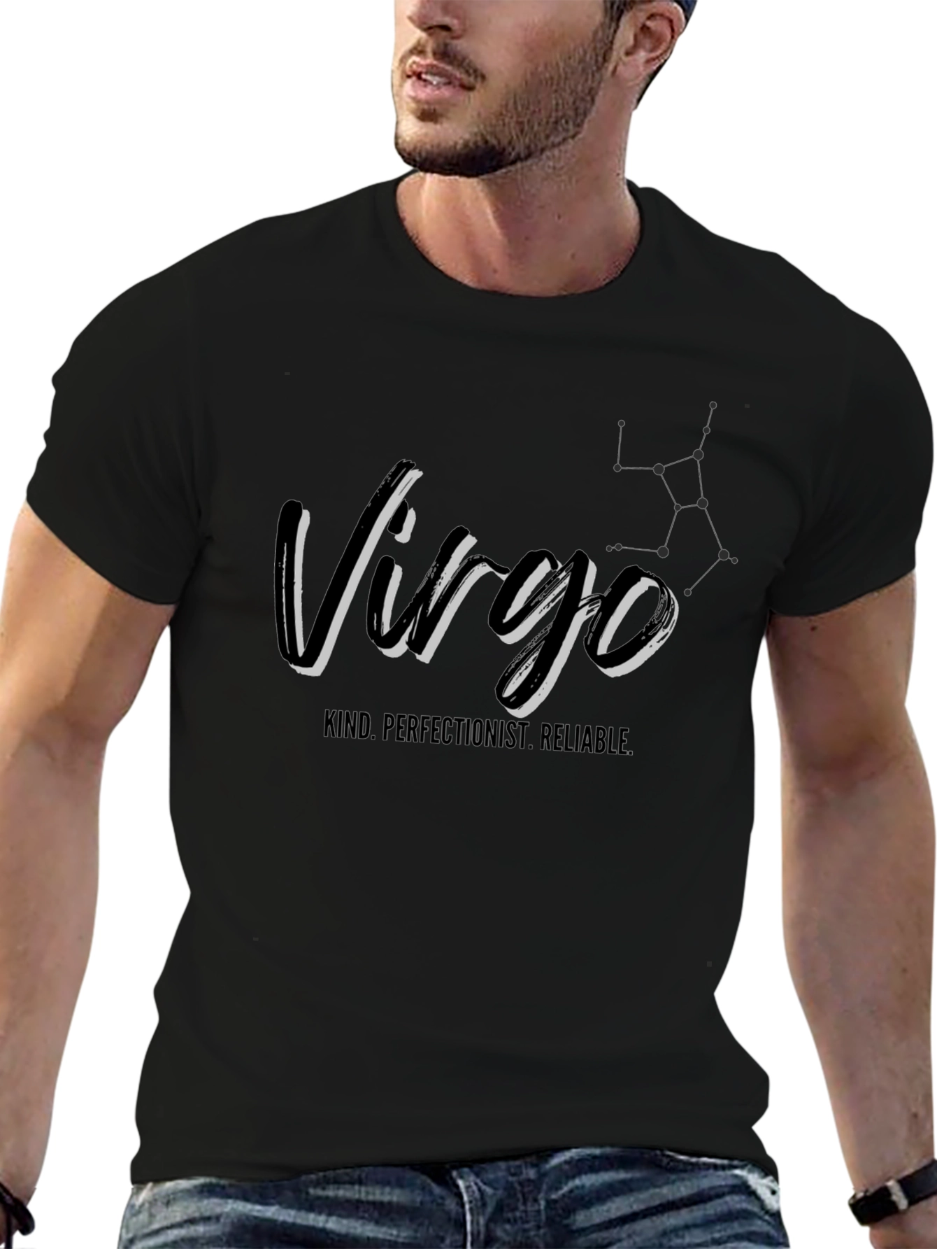 Virgo Zodiac T-Shirt - Kind Perfectionist Reliable