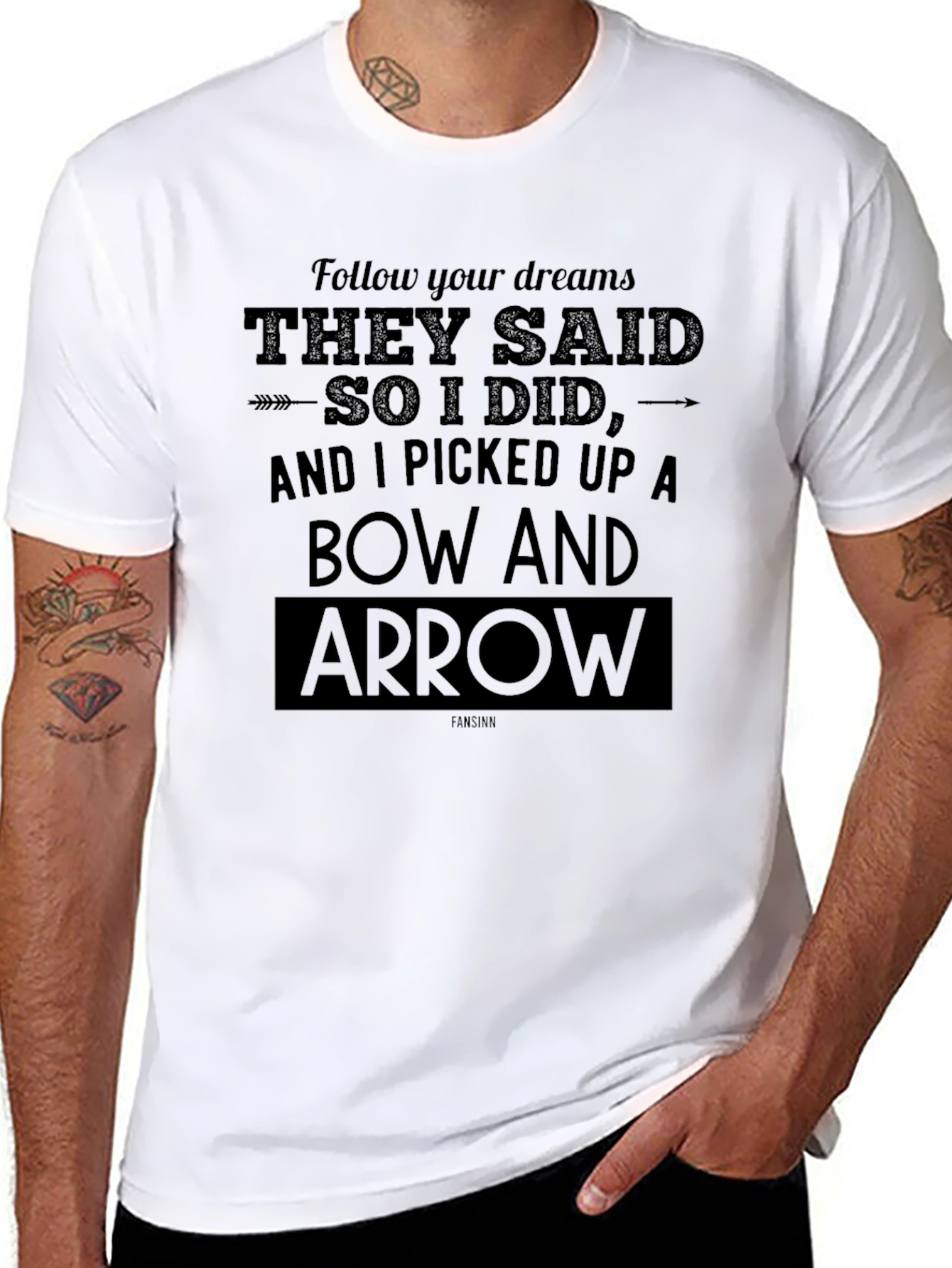 Follow Your Dreams Bow & Arrow T-Shirt