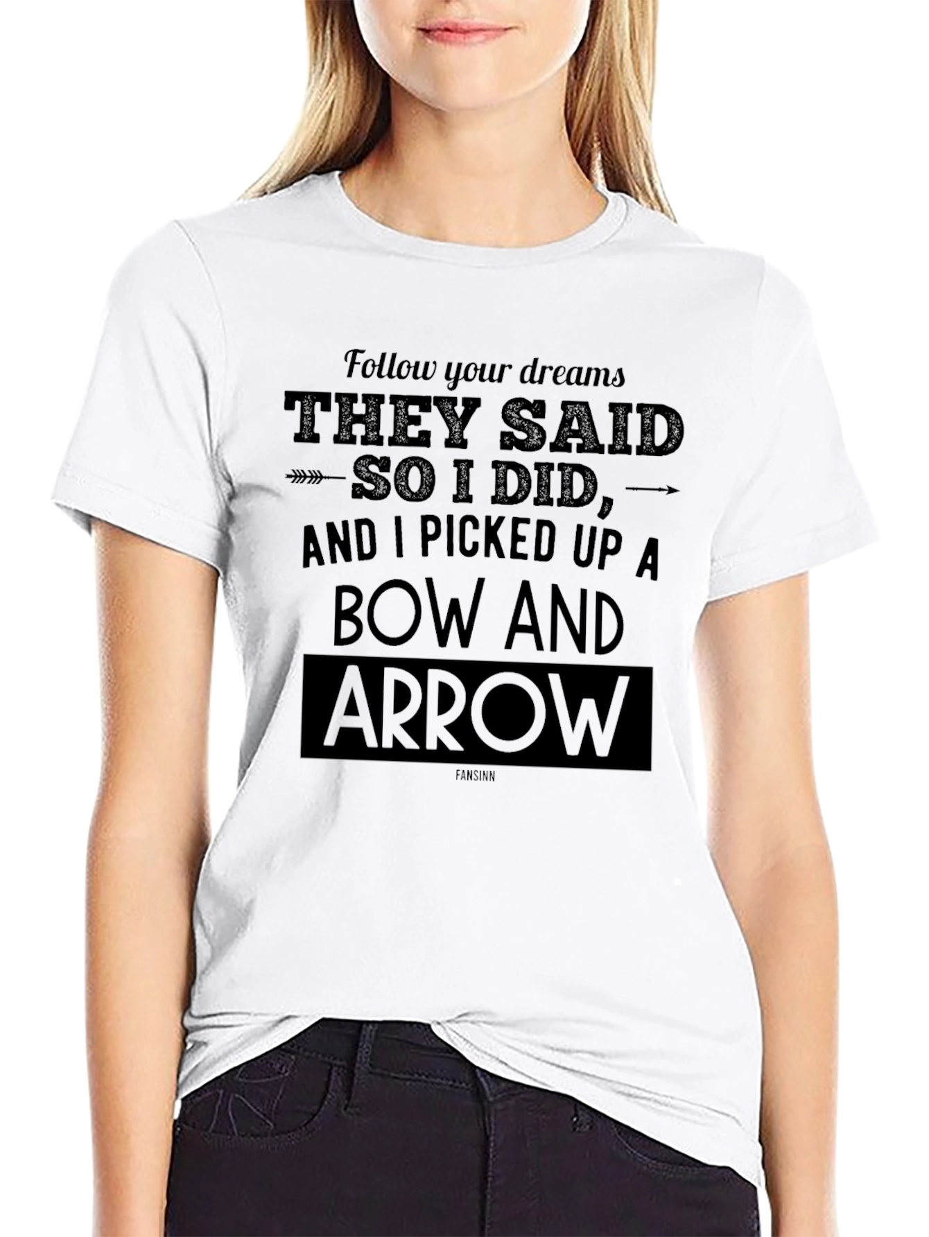 Follow Your Dreams Bow & Arrow T-Shirt