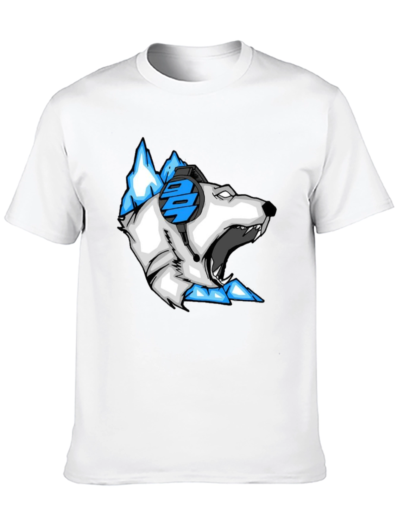 Arctic Gamer T-Shirt - Cool Bear Design