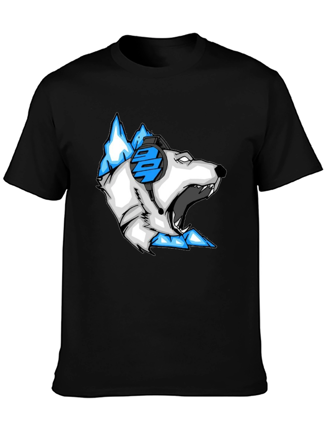 Arctic Gamer T-Shirt - Cool Bear Design