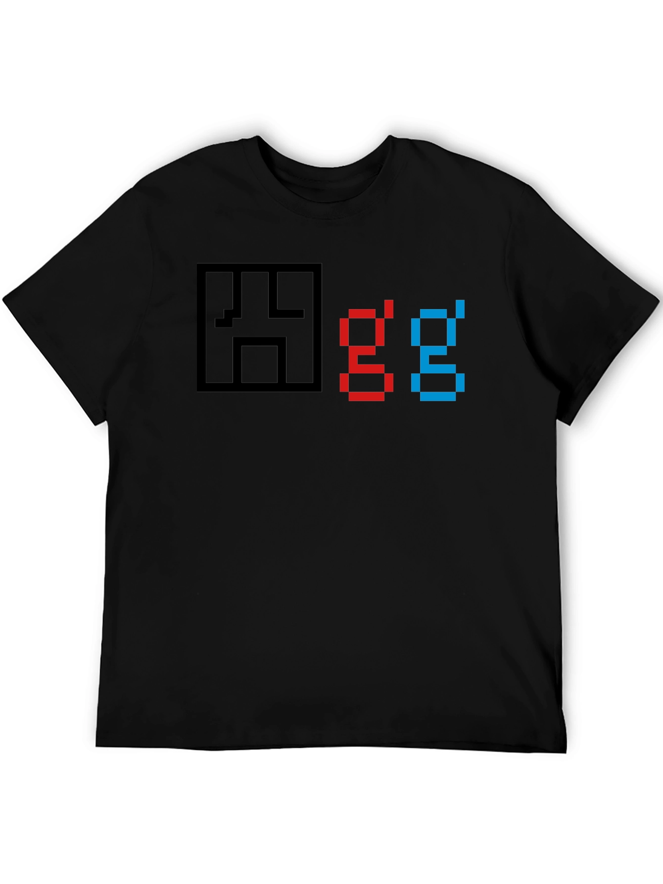 Pixel Art GG Graphic T-Shirt - Gamer Style Tee