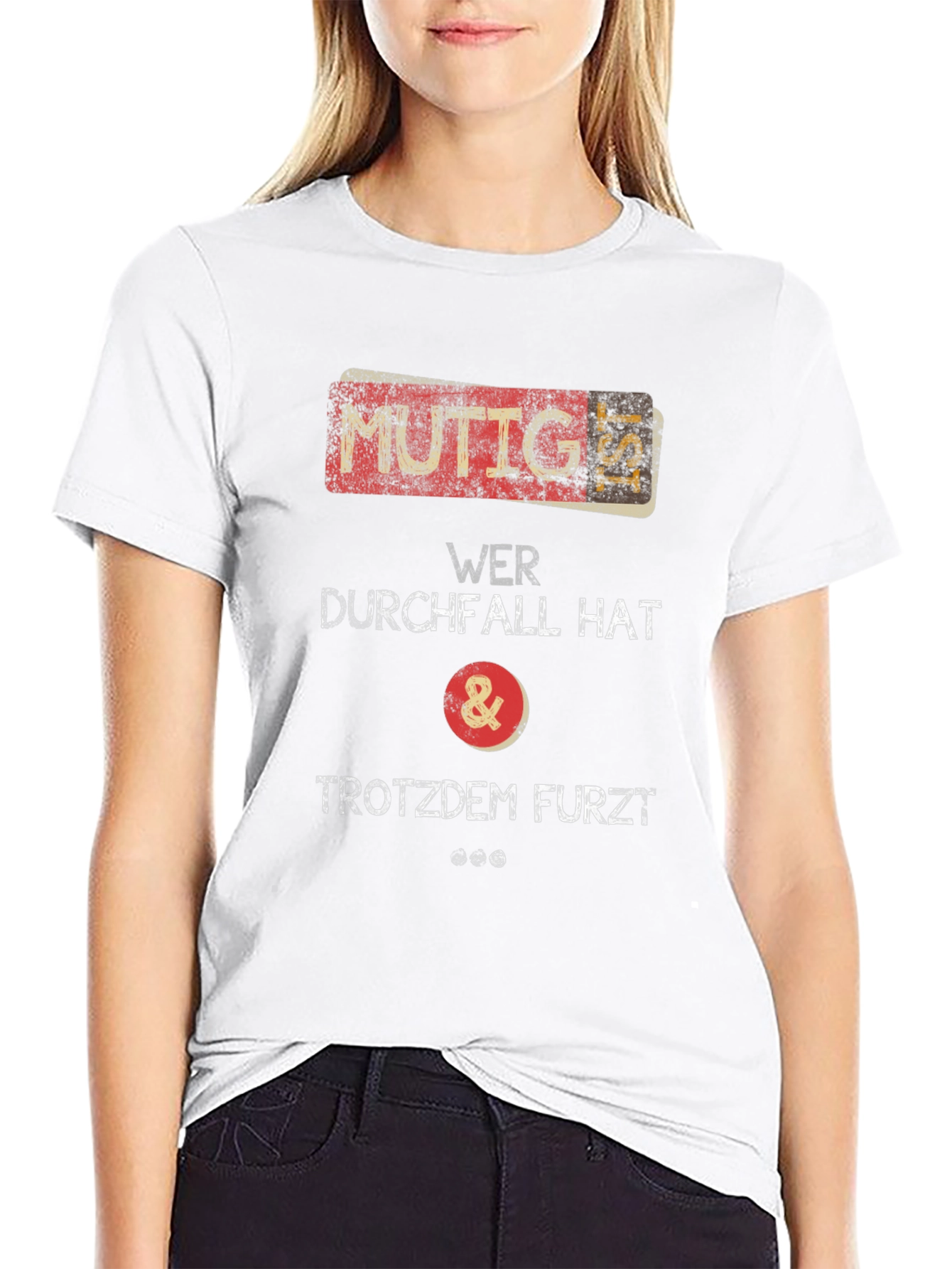 Funny German Humor T-Shirt: MUTTIG IST!