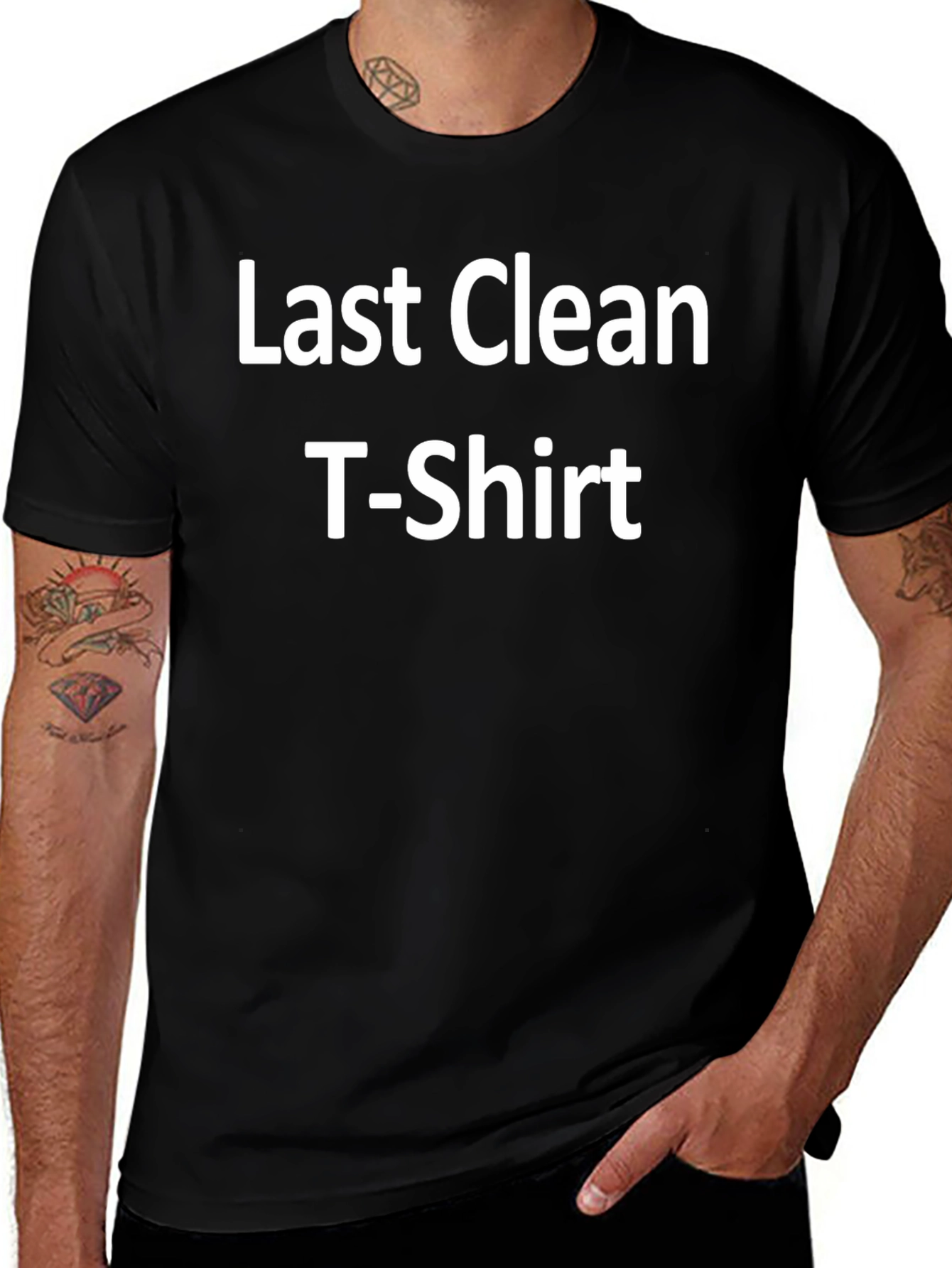 Last Clean T-Shirt - Funny Graphic Tee