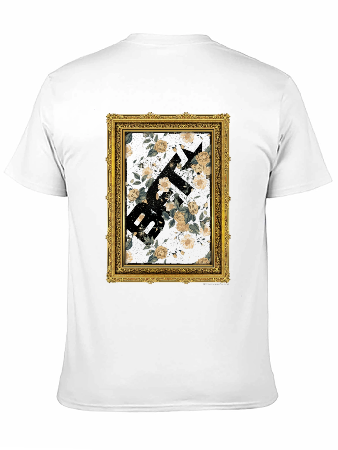 Floral Framed Graphic T-Shirt