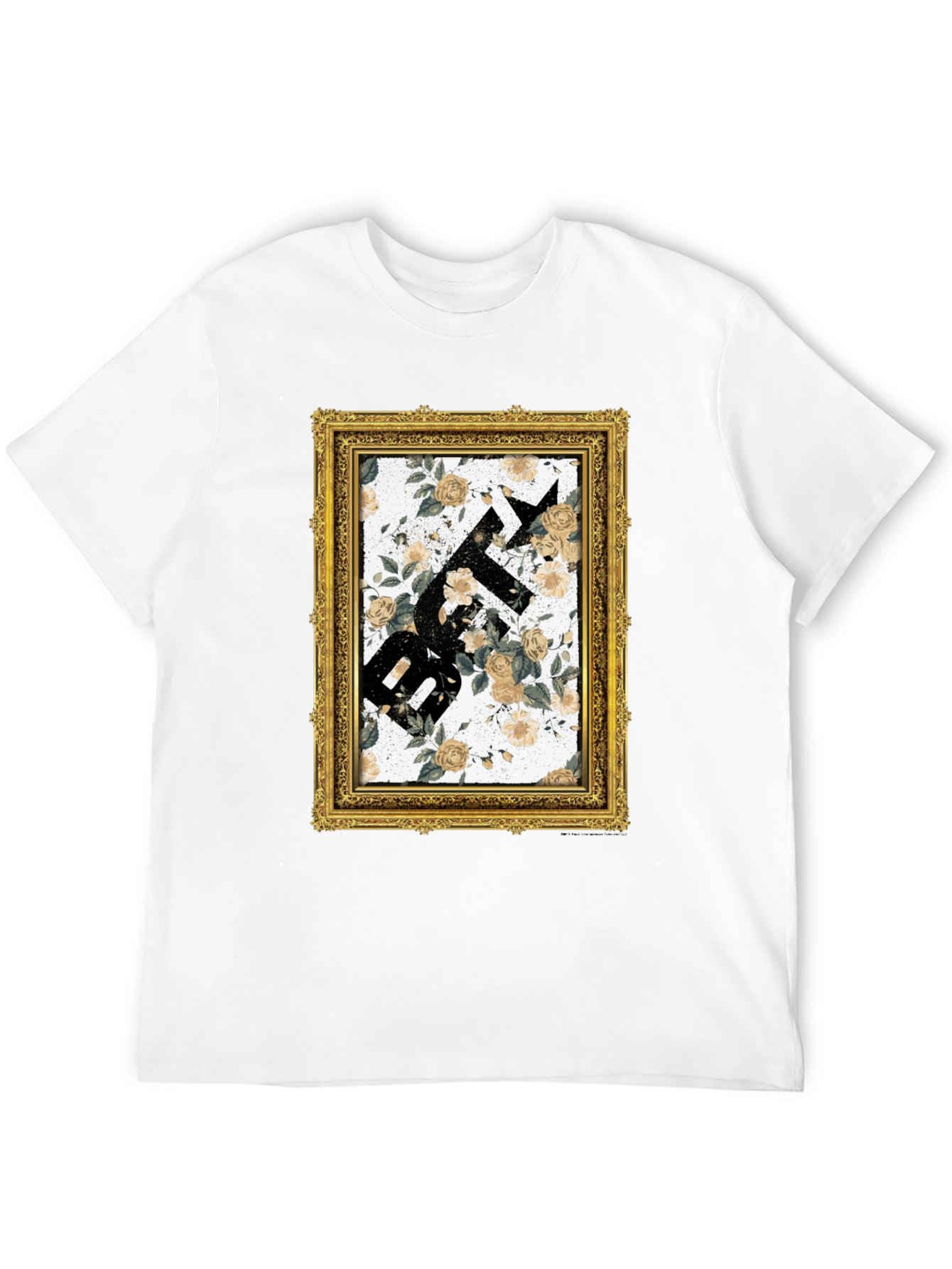 Floral Framed Graphic T-Shirt