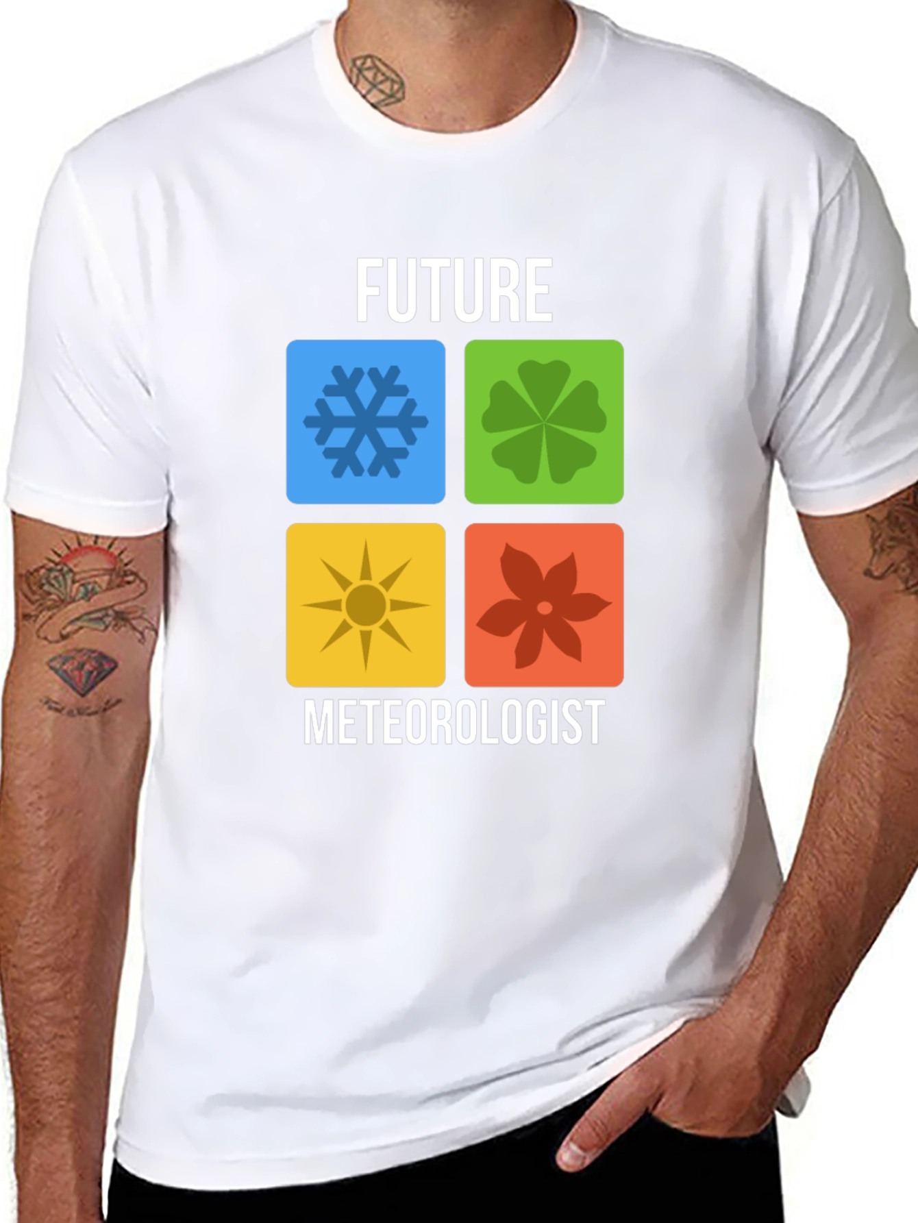 Future Meteorologist T-Shirt Seasons Weather Tee