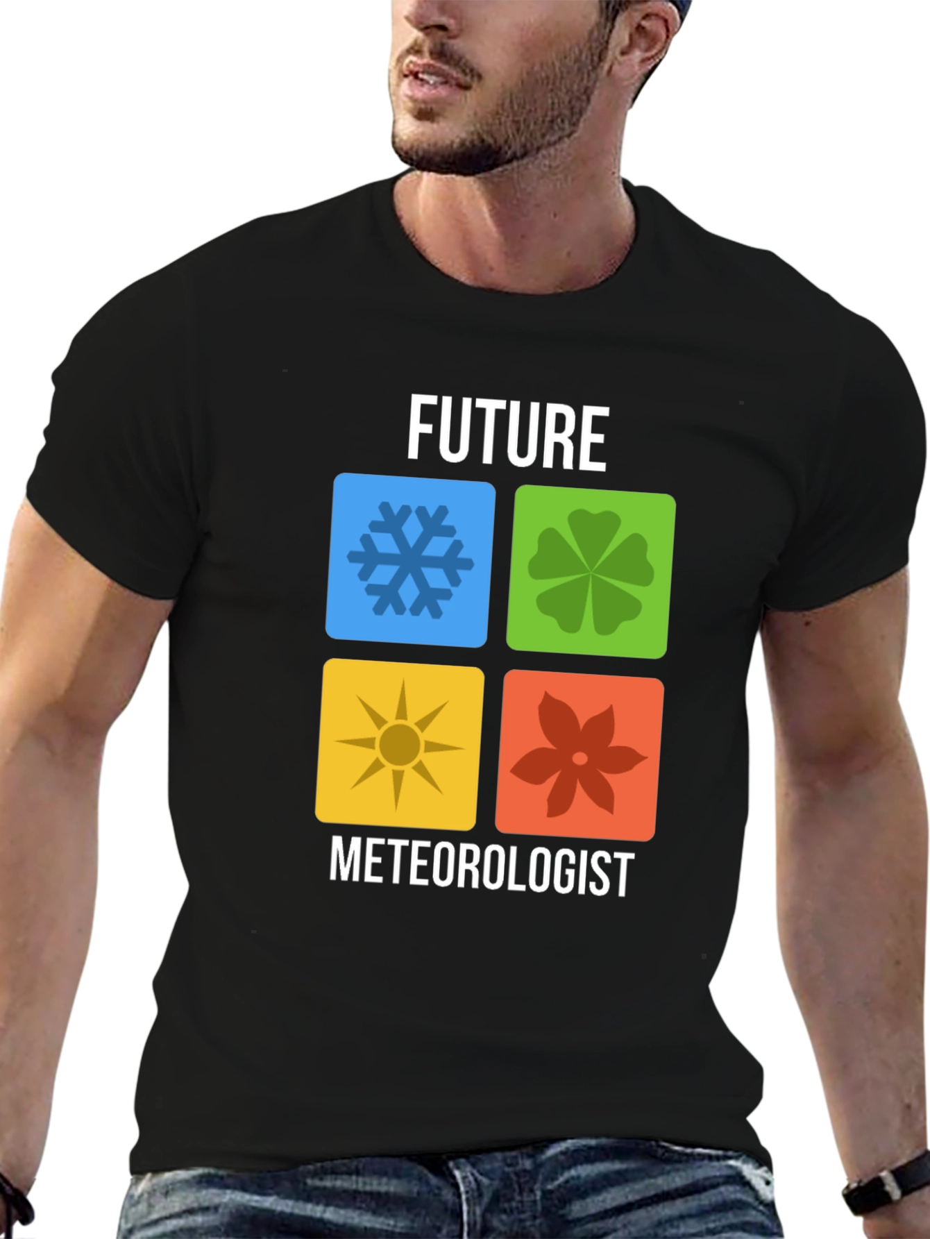 Future Meteorologist T-Shirt Seasons Weather Tee