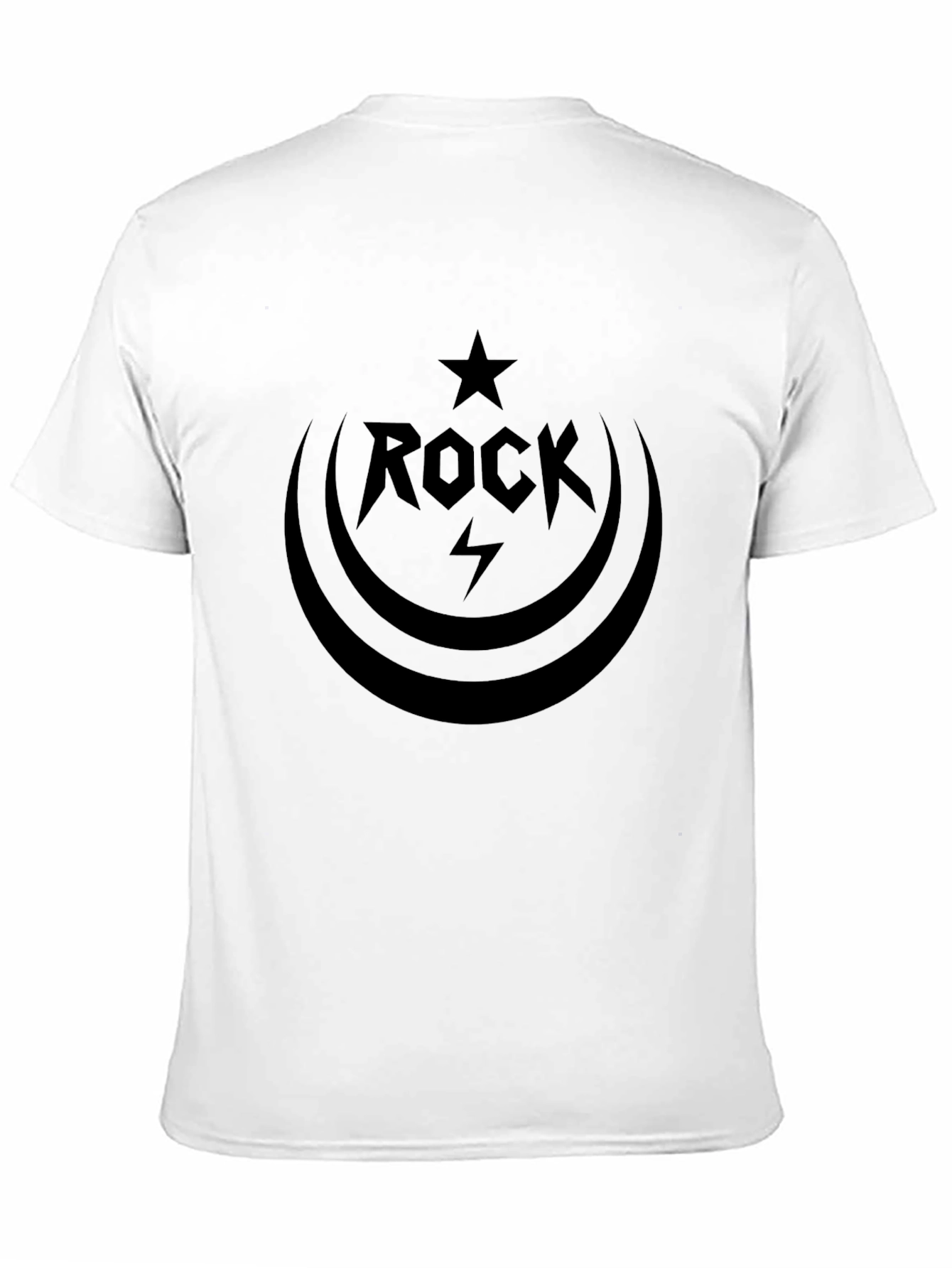 Rock Star Graphic T-Shirt - Classic Black
