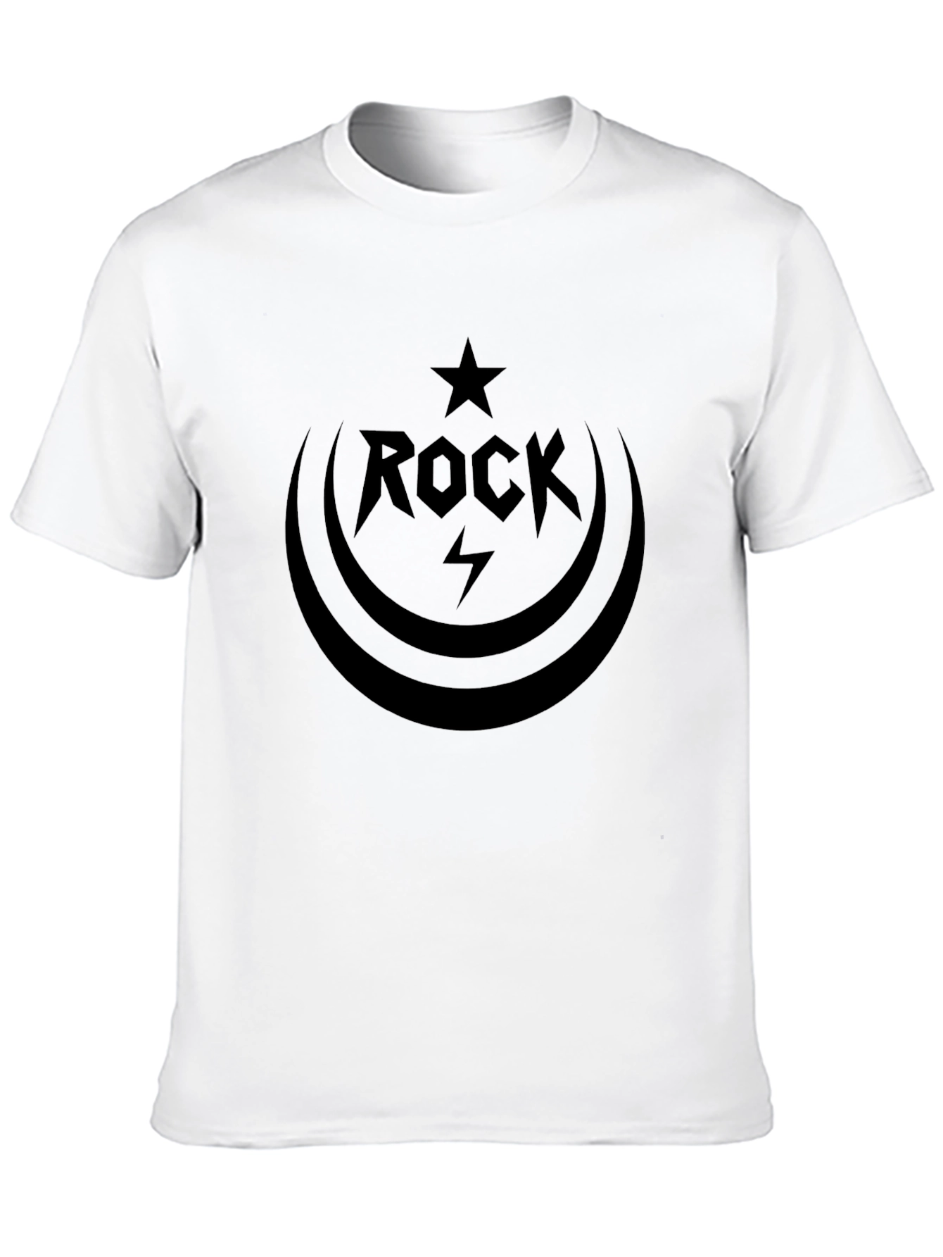 Rock Star Graphic T-Shirt - Classic Black