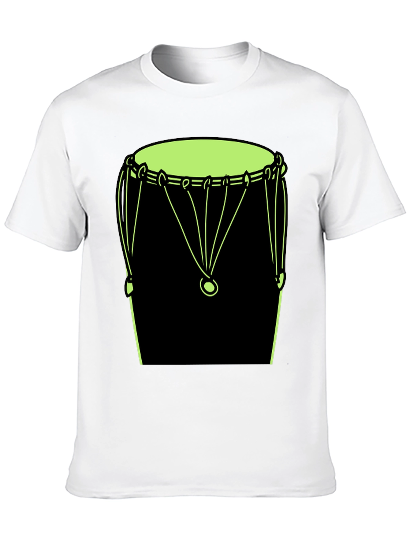 Drum Graphic Tee - Mens Black T-Shirt