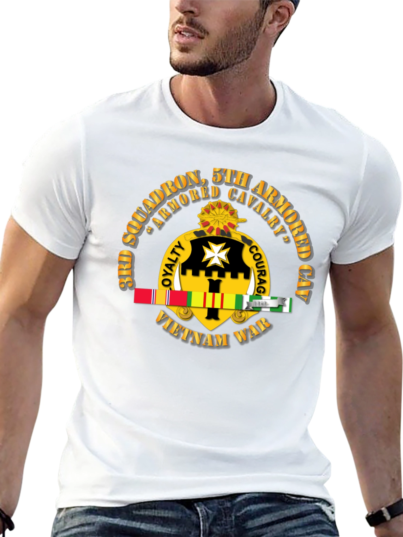 3rd Squadron 5th Armored Cavalry Vietnam War T-Shirt