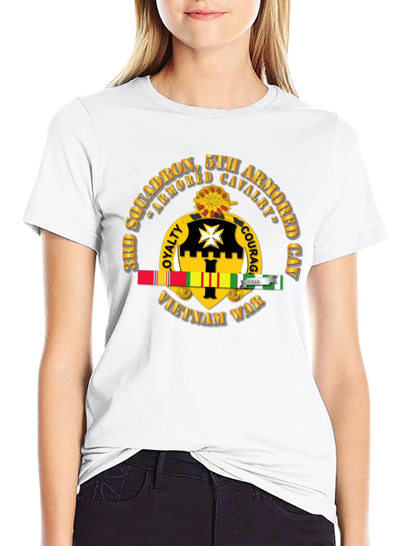 3rd Squadron 5th Armored Cavalry Vietnam War T-Shirt