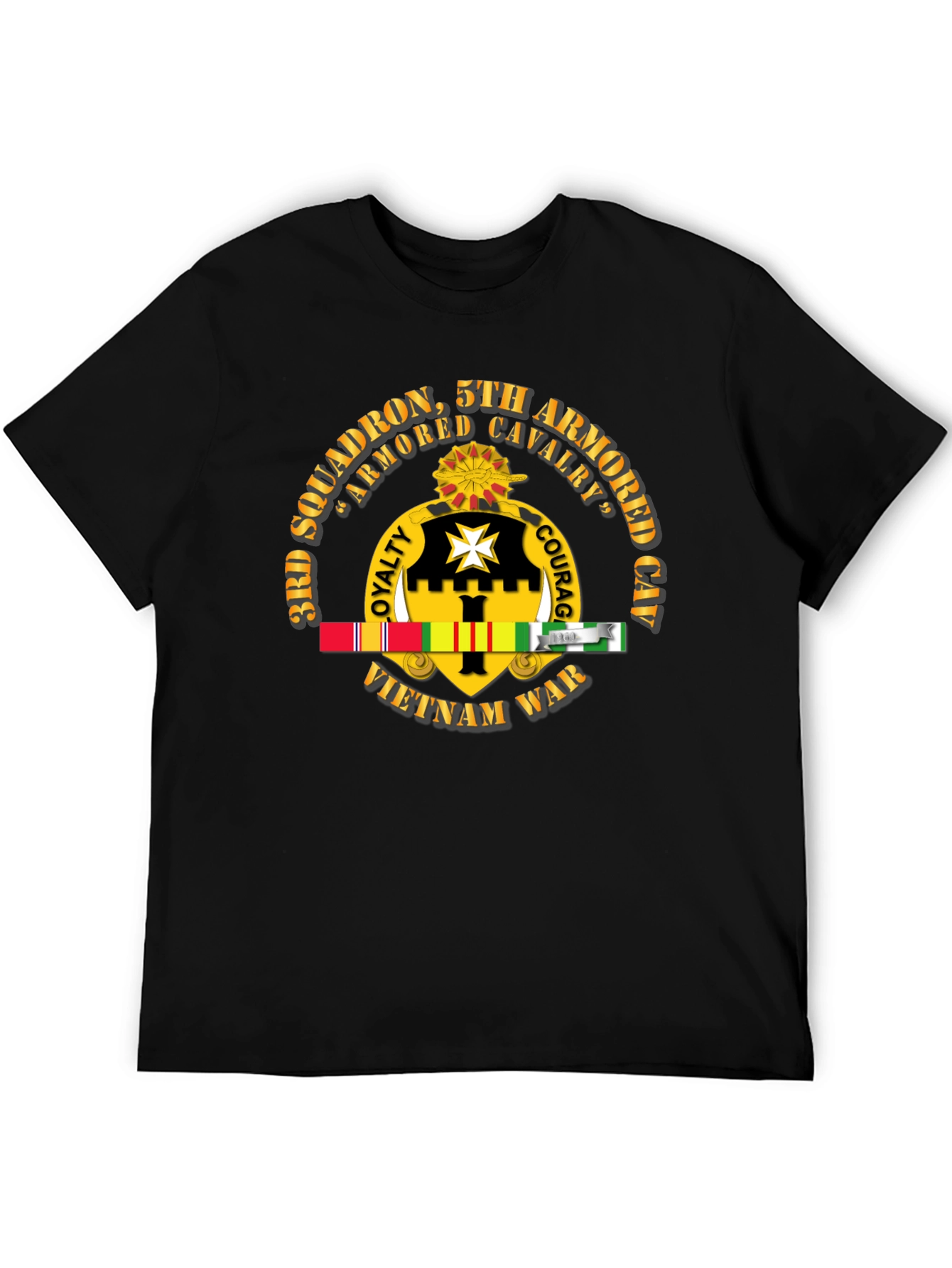 3rd Squadron 5th Armored Cavalry Vietnam War T-Shirt