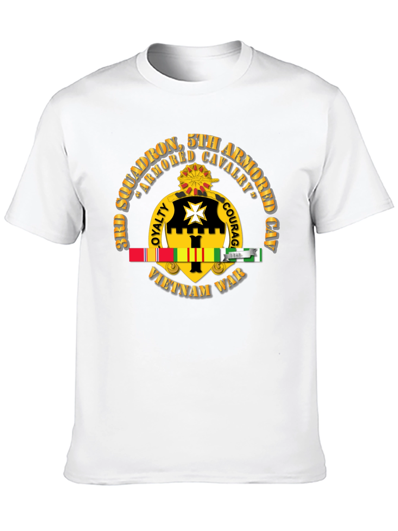 3rd Squadron 5th Armored Cavalry Vietnam War T-Shirt