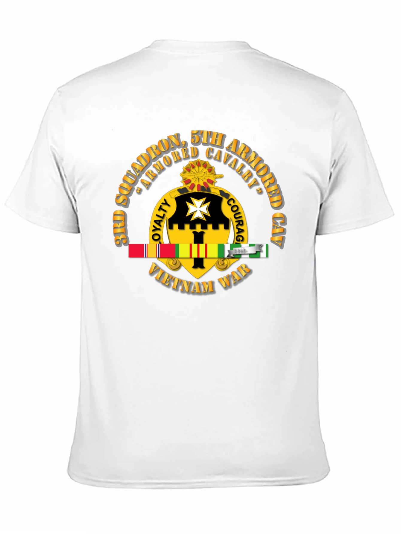 3rd Squadron 5th Armored Cavalry Vietnam War T-Shirt