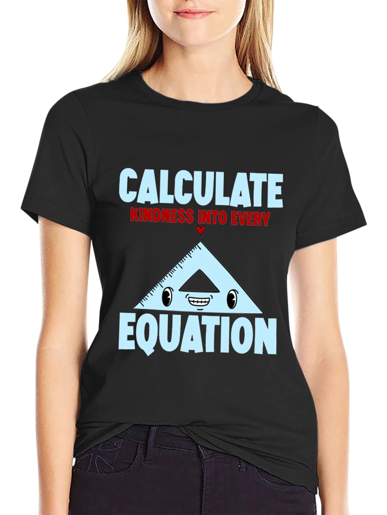 Calculate Kindness T-Shirt - Math Humor Tee