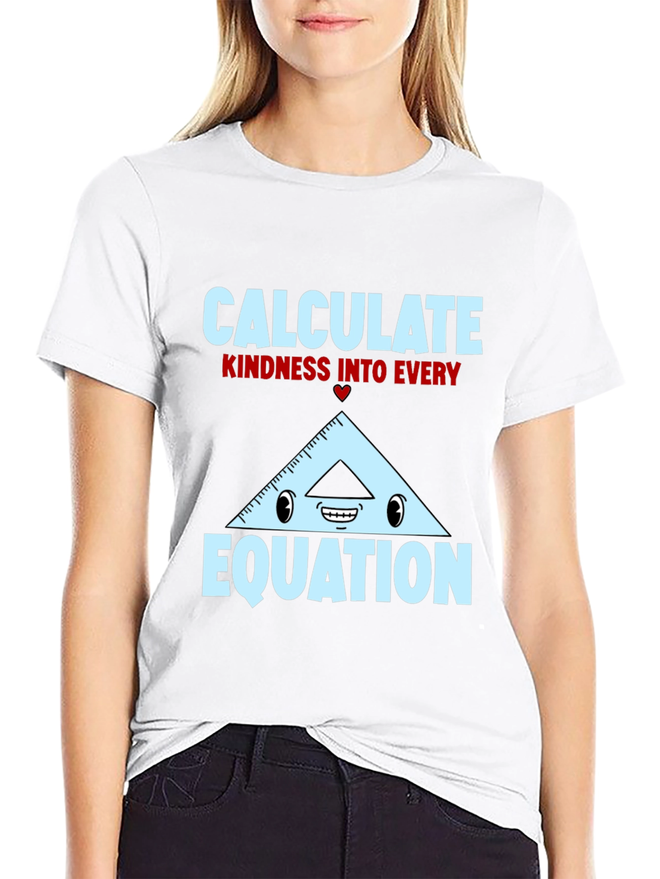 Calculate Kindness T-Shirt - Math Humor Tee